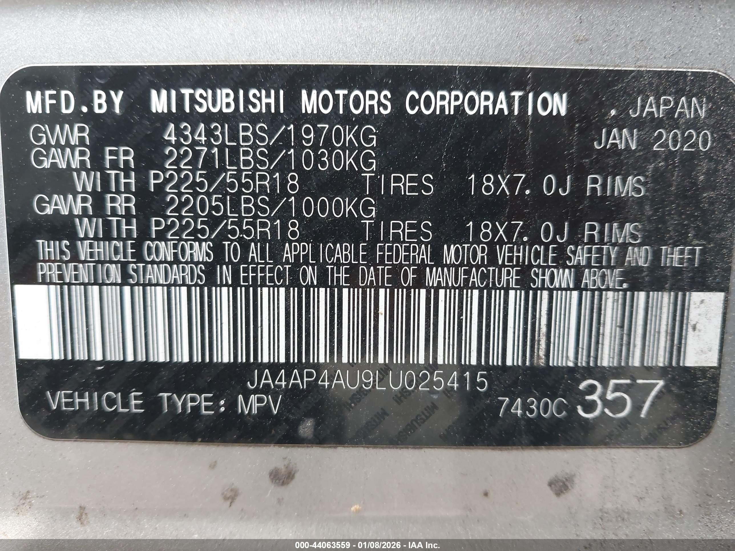 MITSUBISHI OUTLANDER image 9