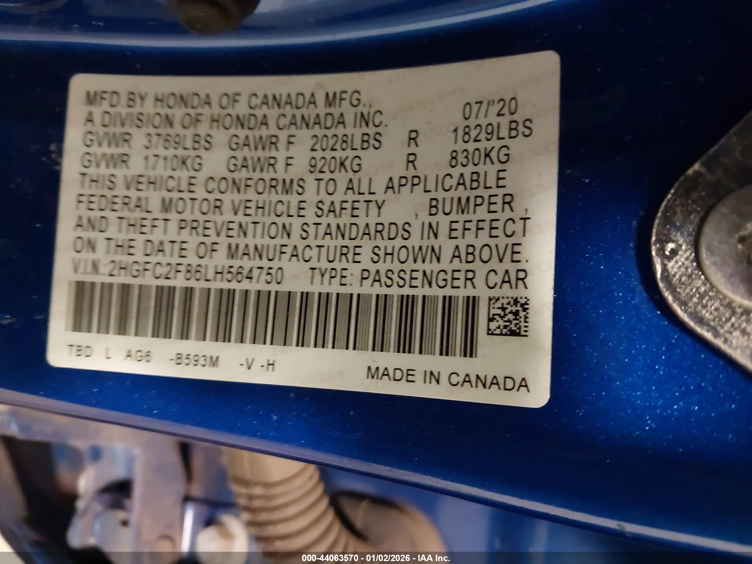 HONDA CIVIC image 9