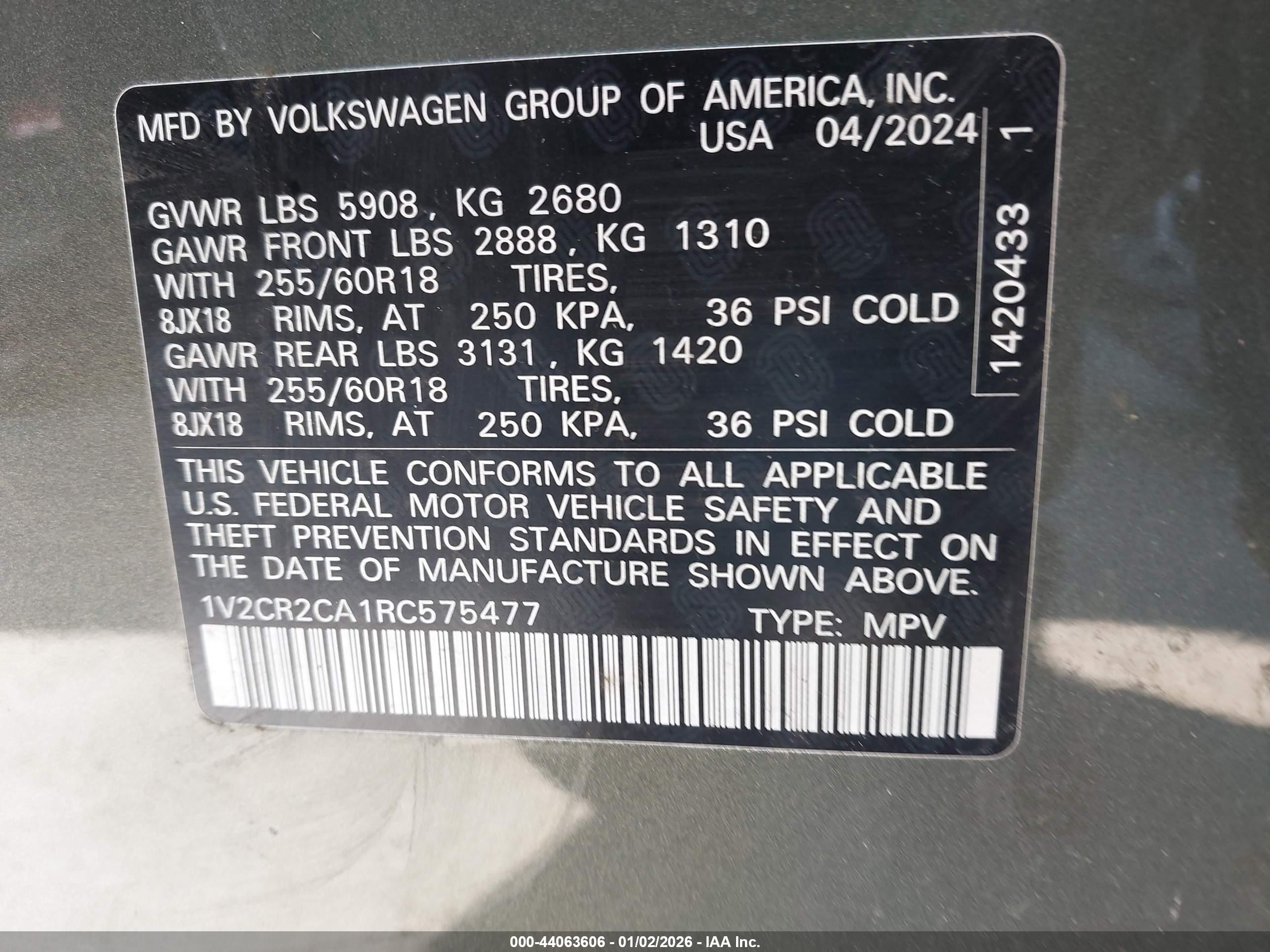 VOLKSWAGEN ATLAS image 9