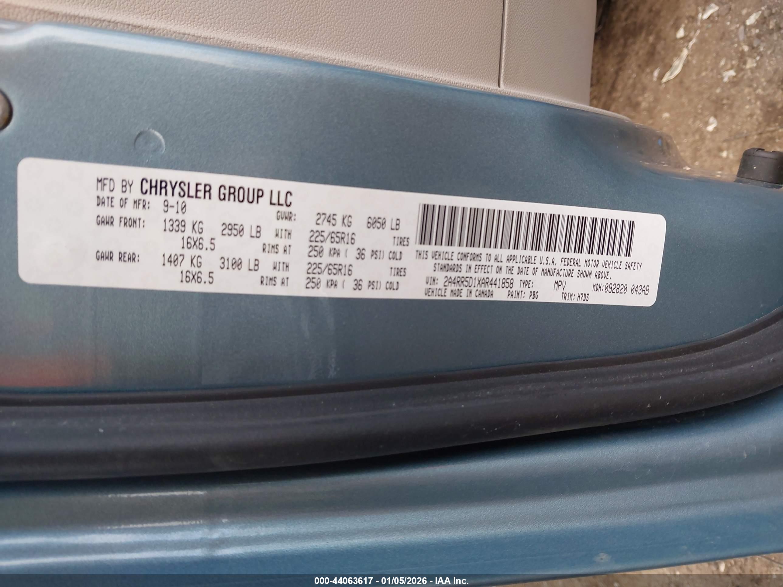 CHRYSLER TOWN image 9