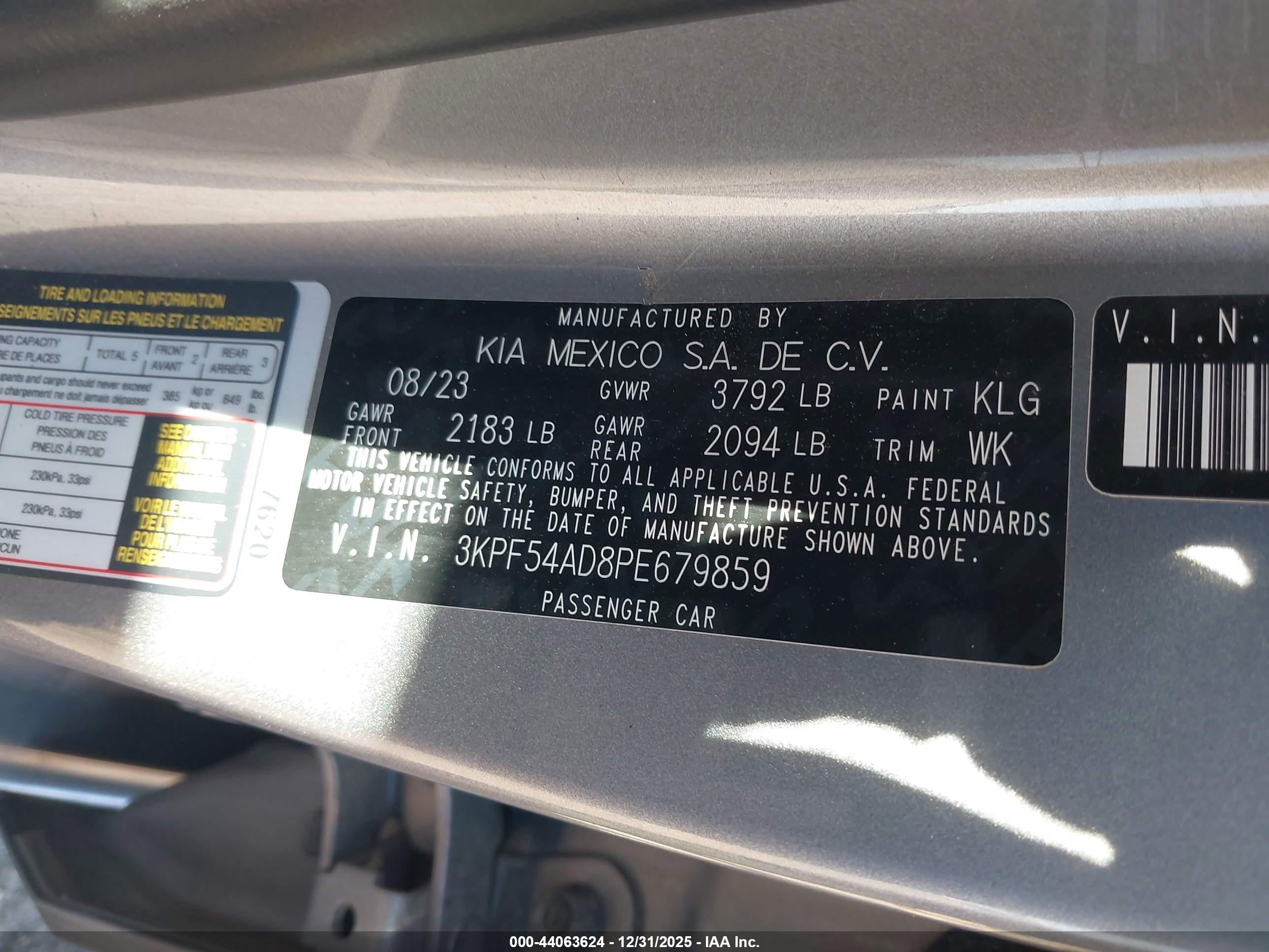 KIA FORTE image 9