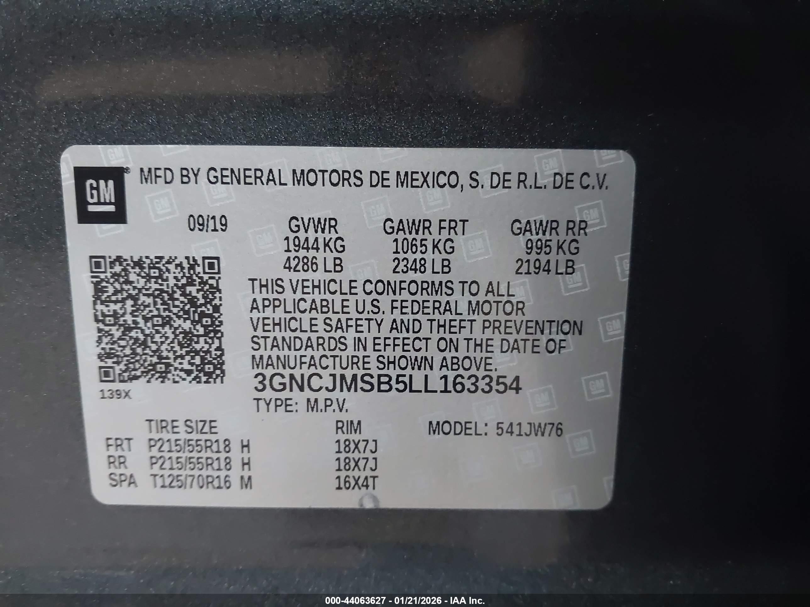 CHEVROLET TRAX image 9