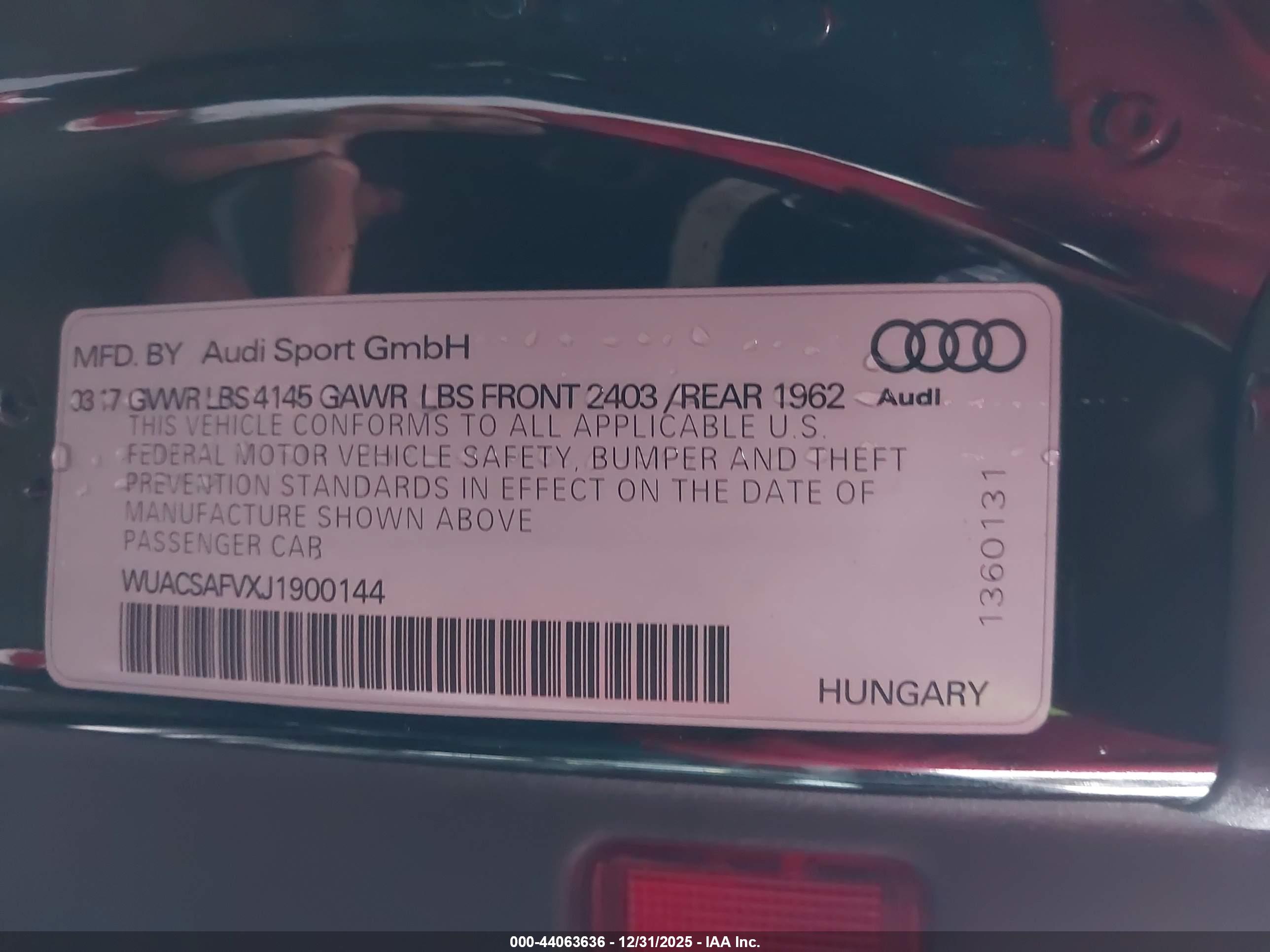 AUDI TT image 9