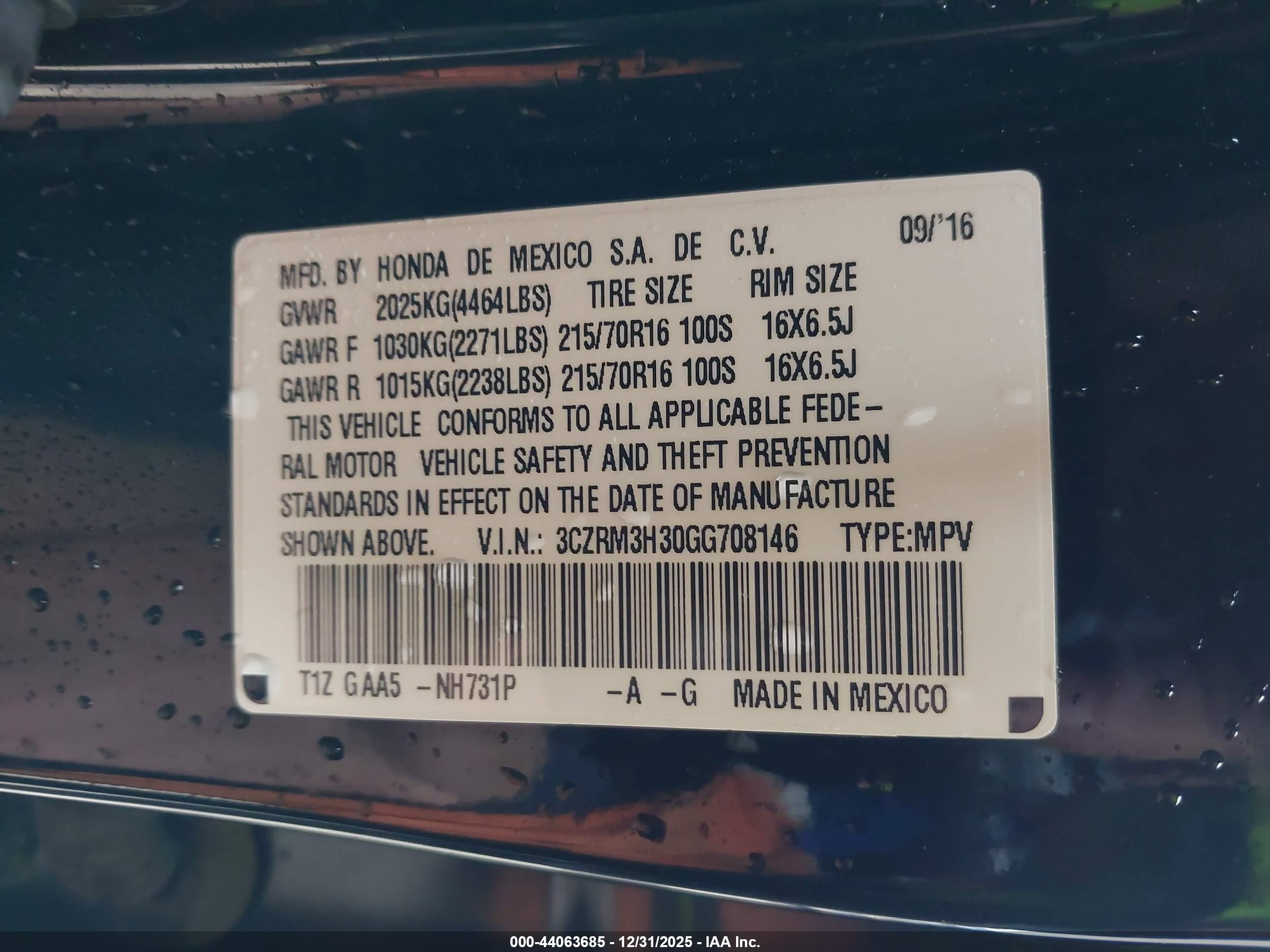 HONDA CR-V image 9