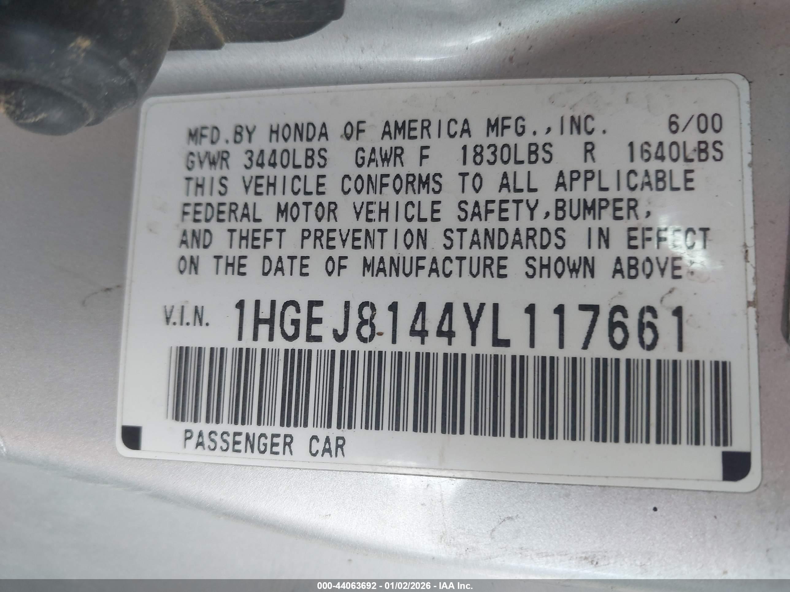 HONDA CIVIC image 9