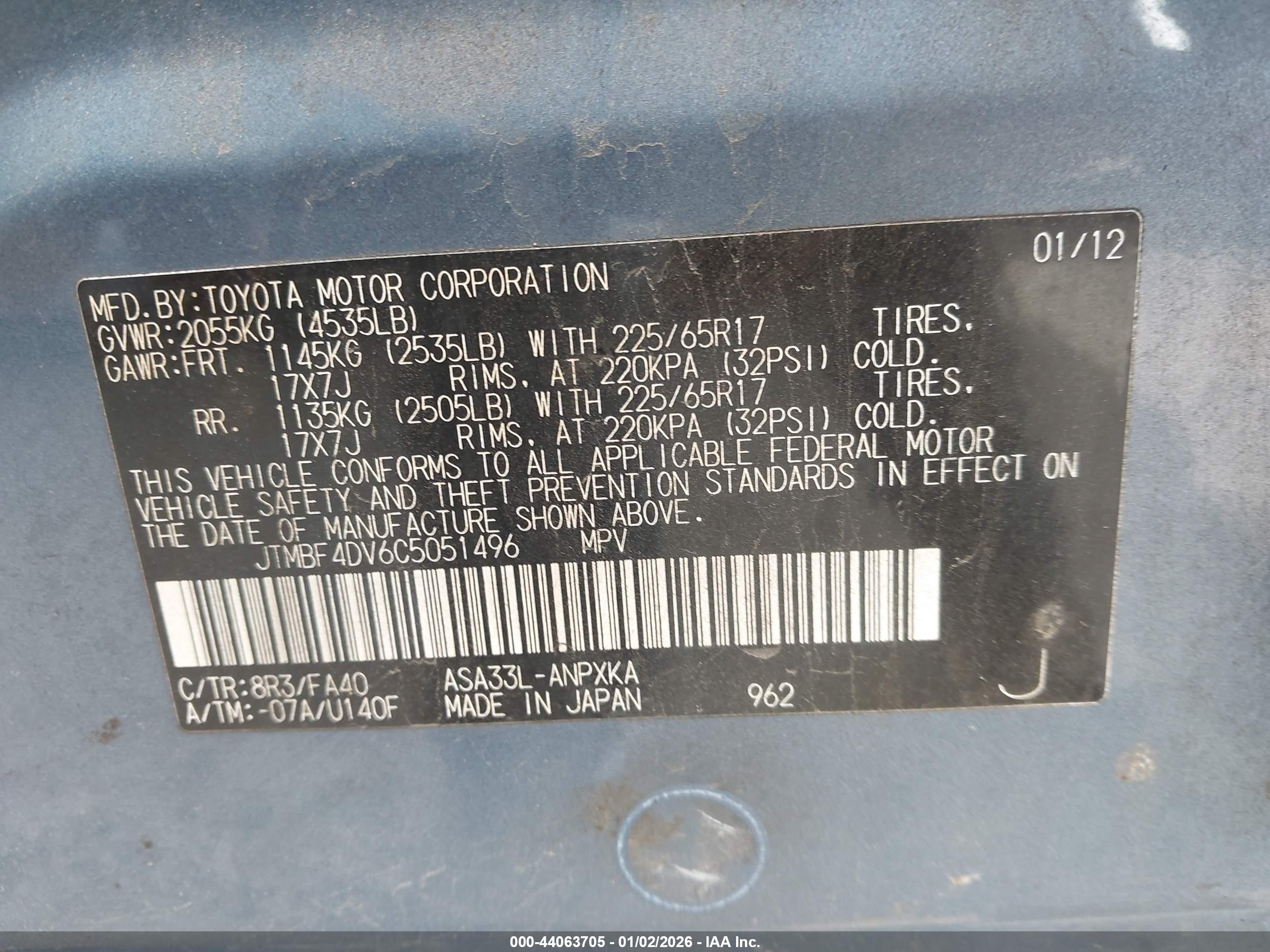 TOYOTA RAV4 image 9