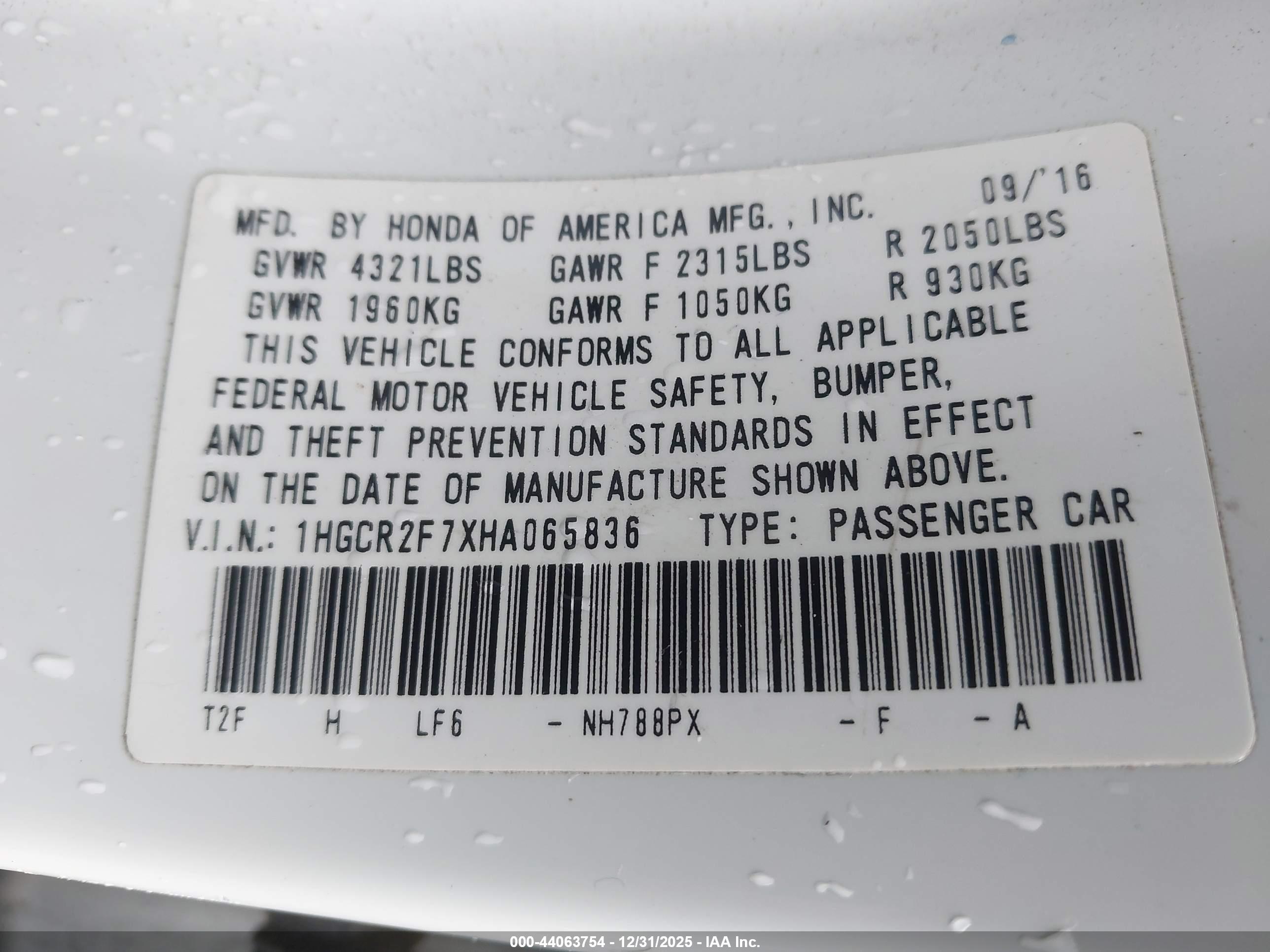 HONDA ACCORD image 9