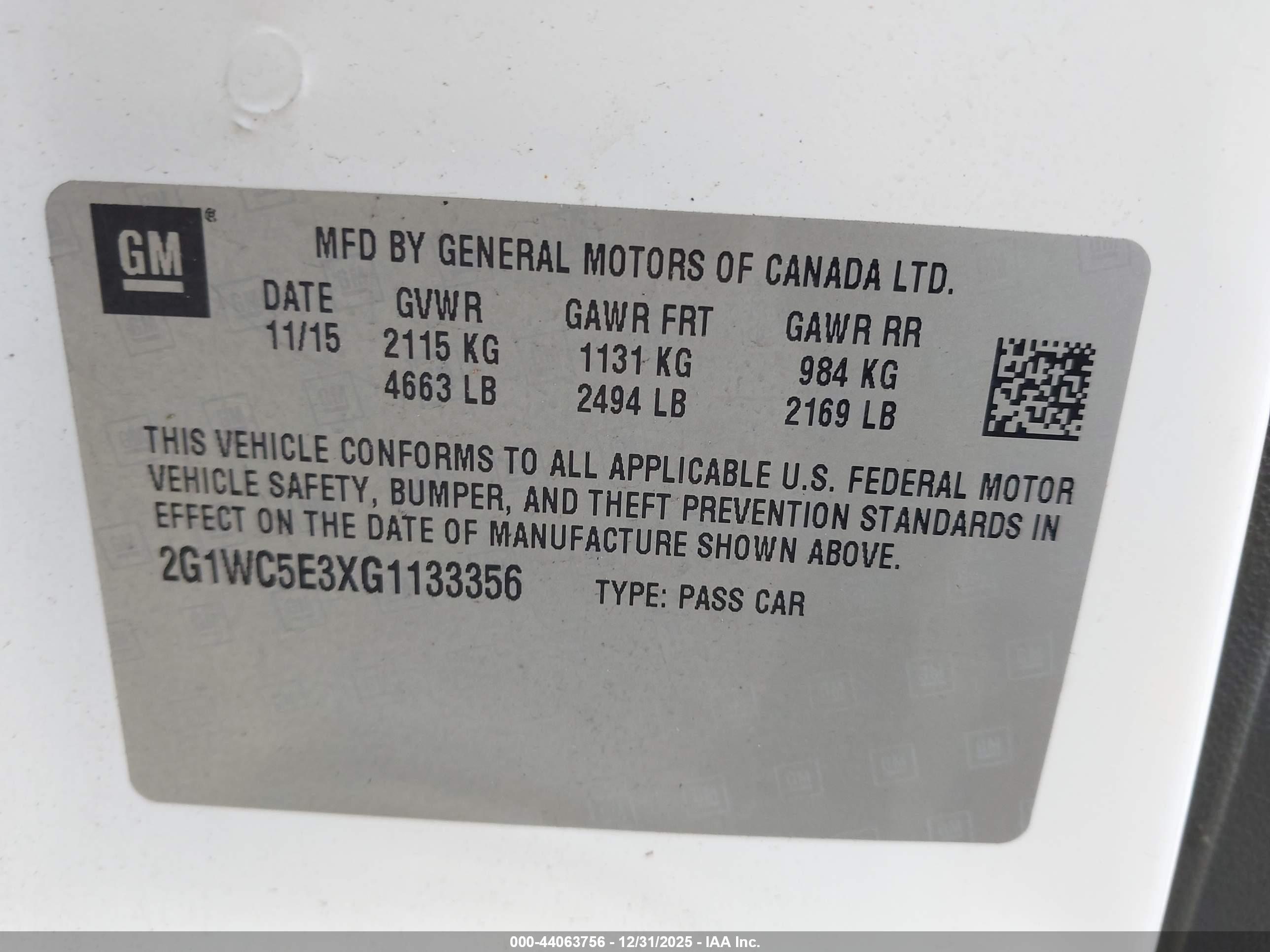 CHEVROLET IMPALA image 9