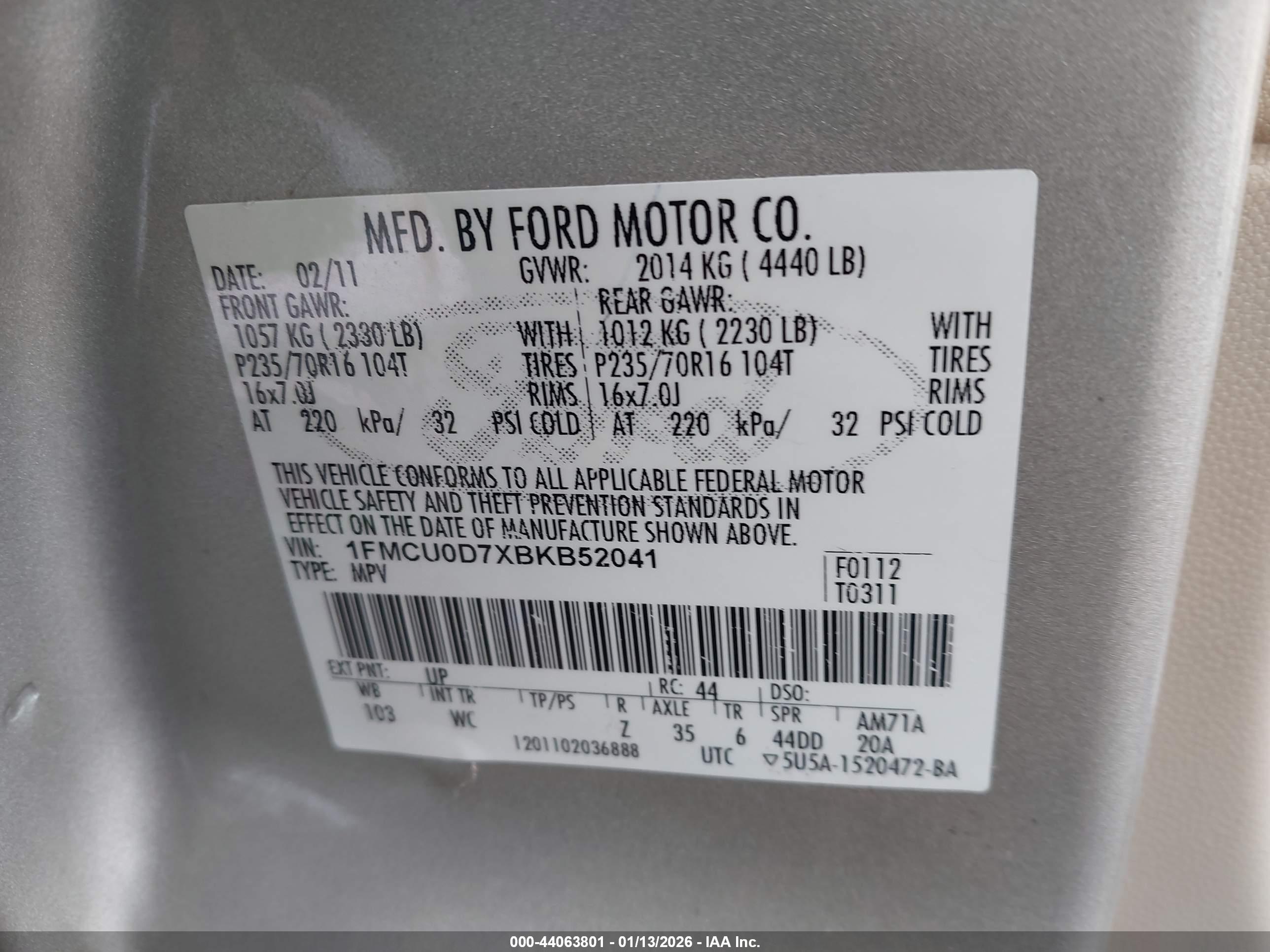 FORD ESCAPE image 9