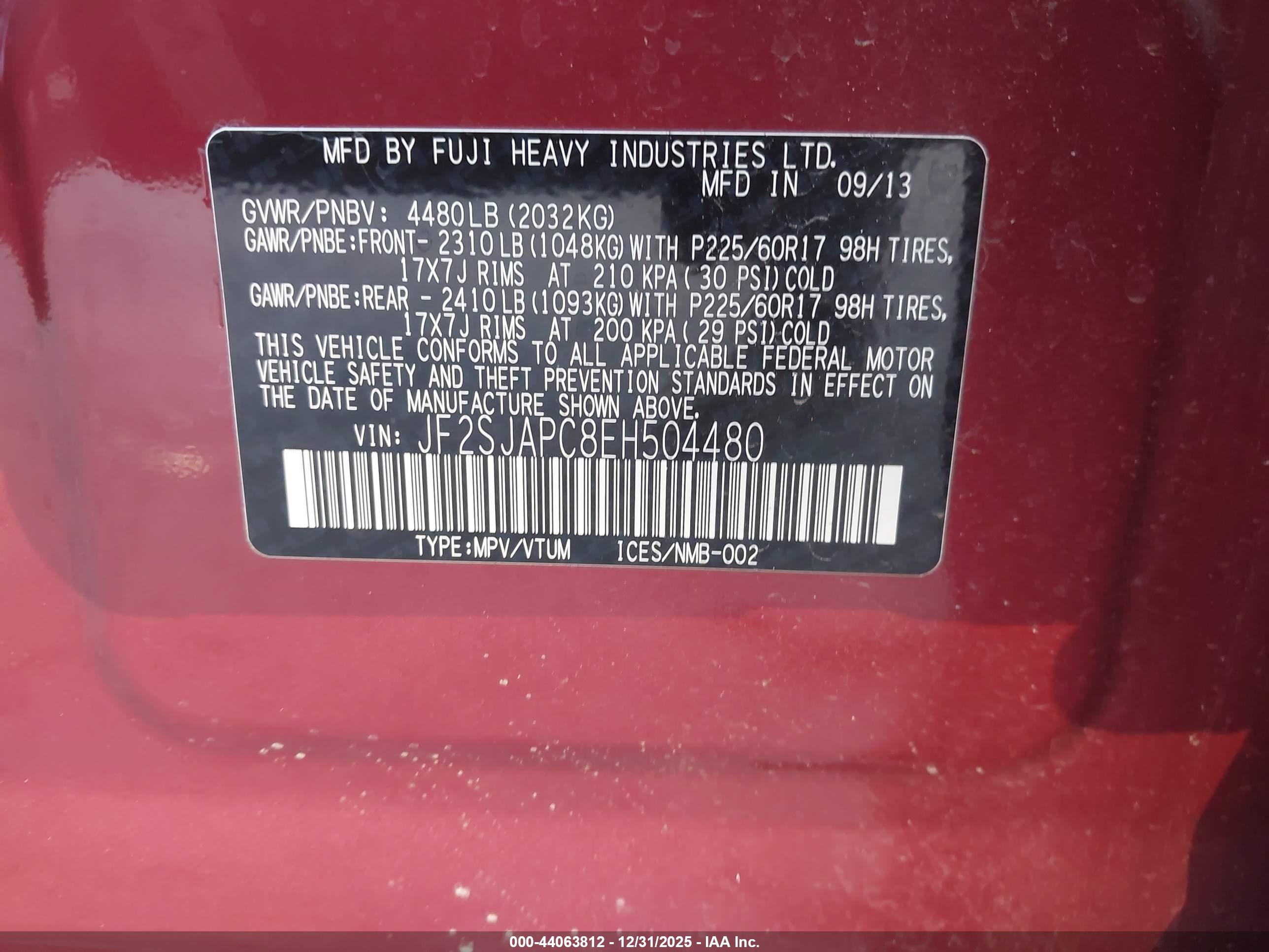 SUBARU FORESTER image 9