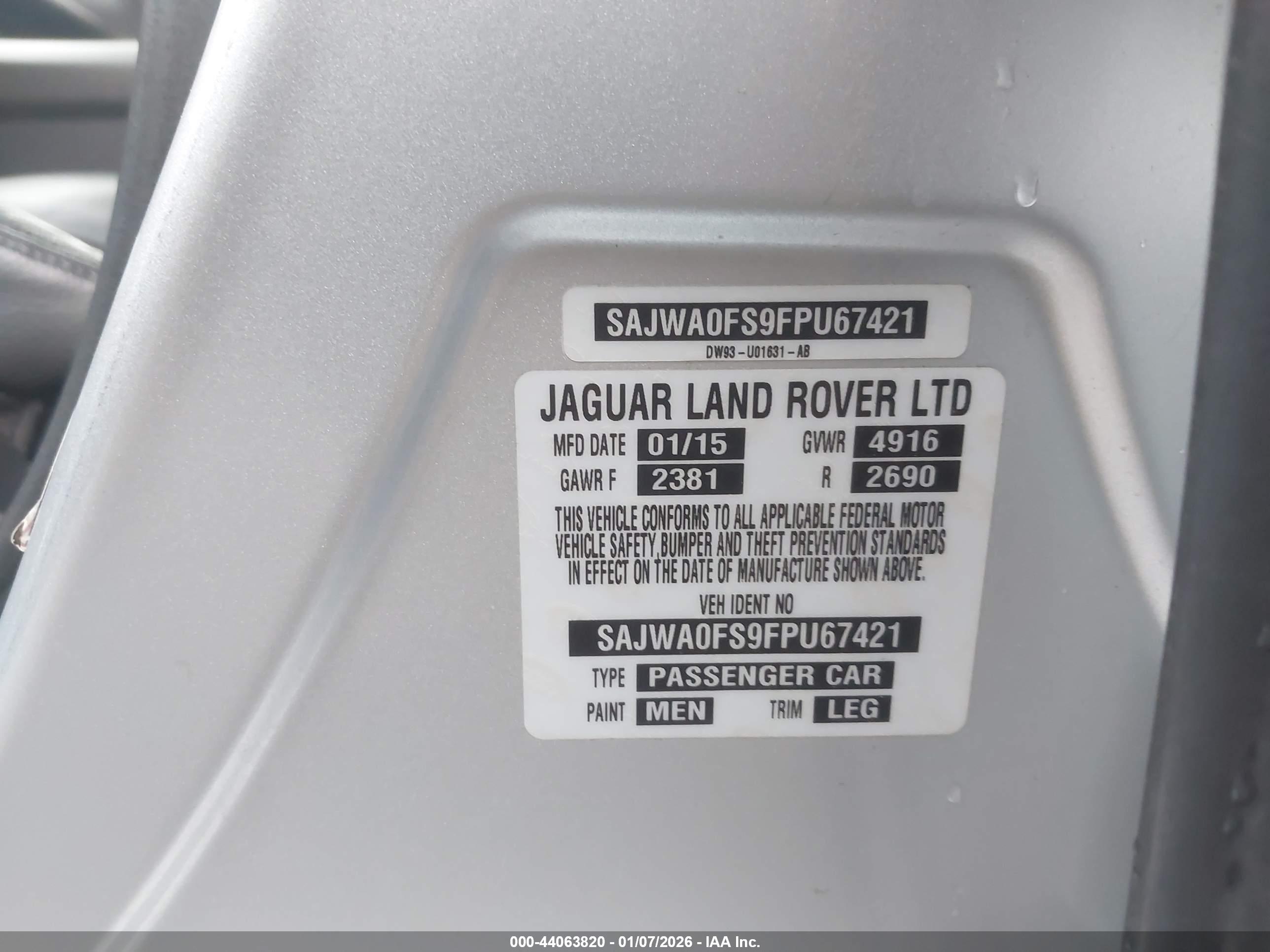 JAGUAR XF image 9