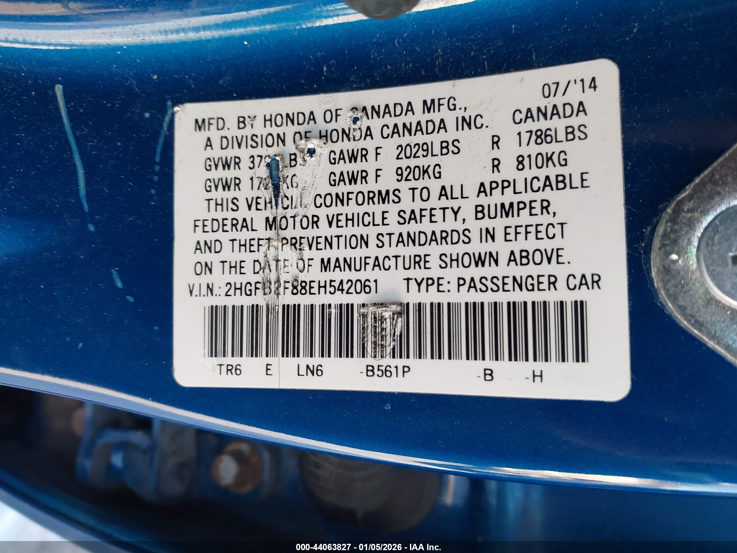 HONDA CIVIC image 9