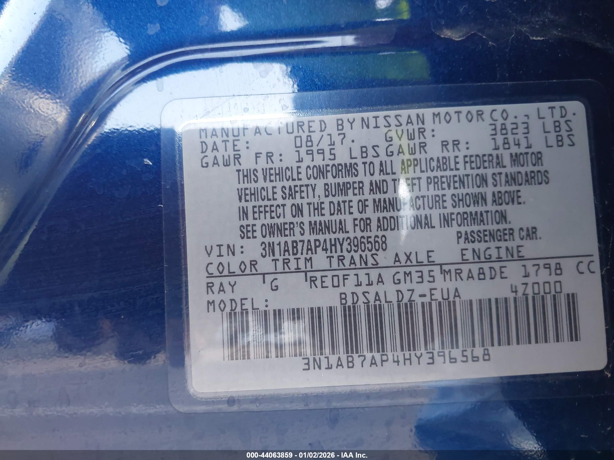 NISSAN SENTRA image 9