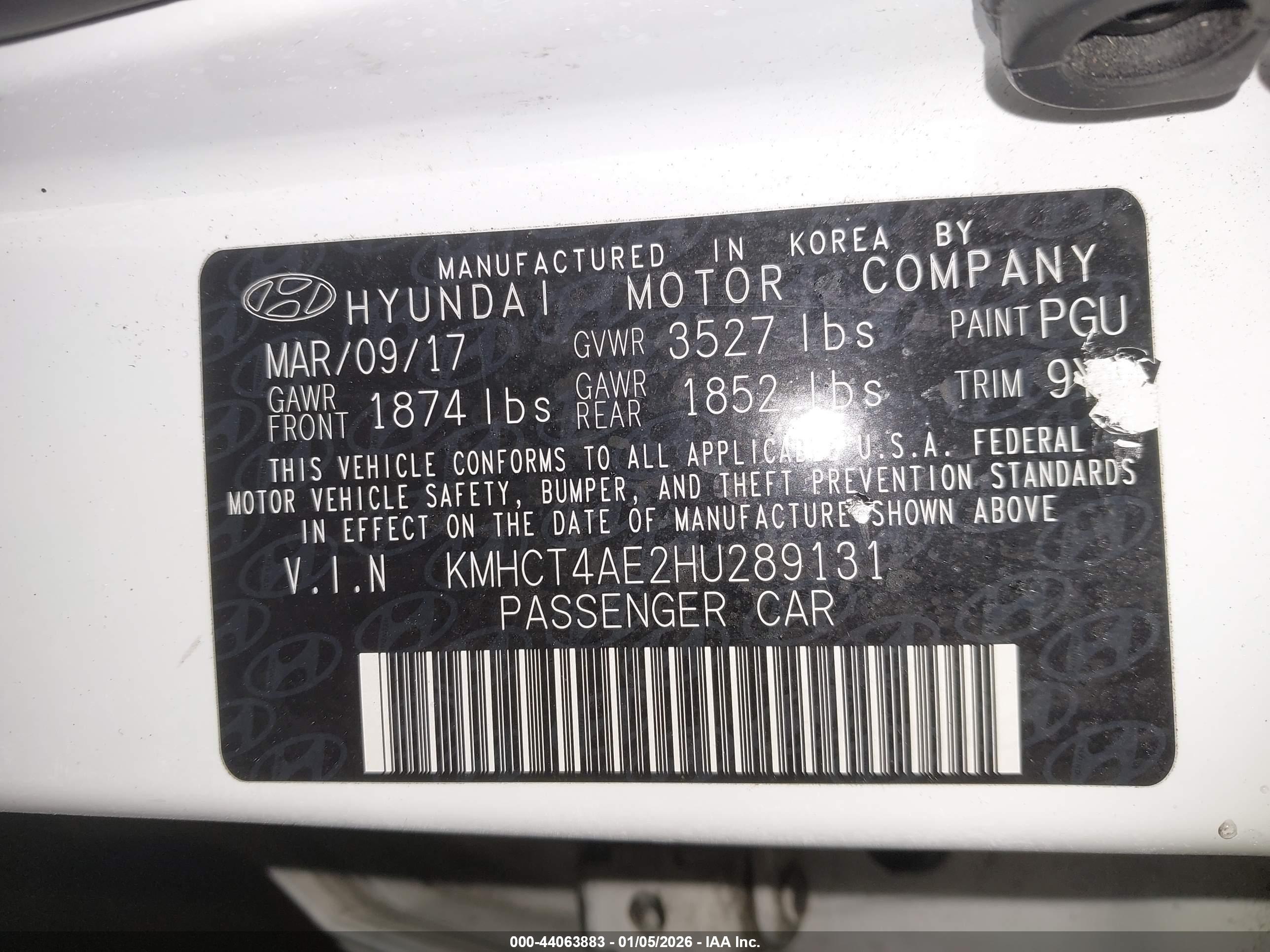 HYUNDAI ACCENT image 9