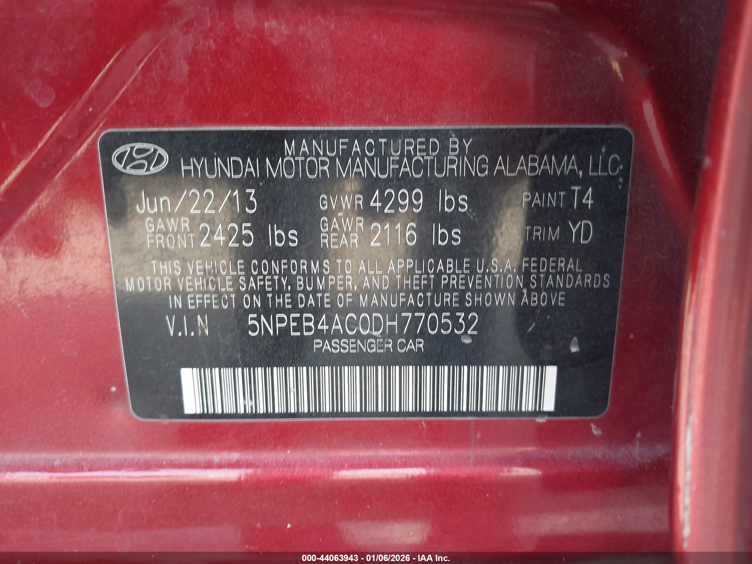 HYUNDAI SONATA image 9