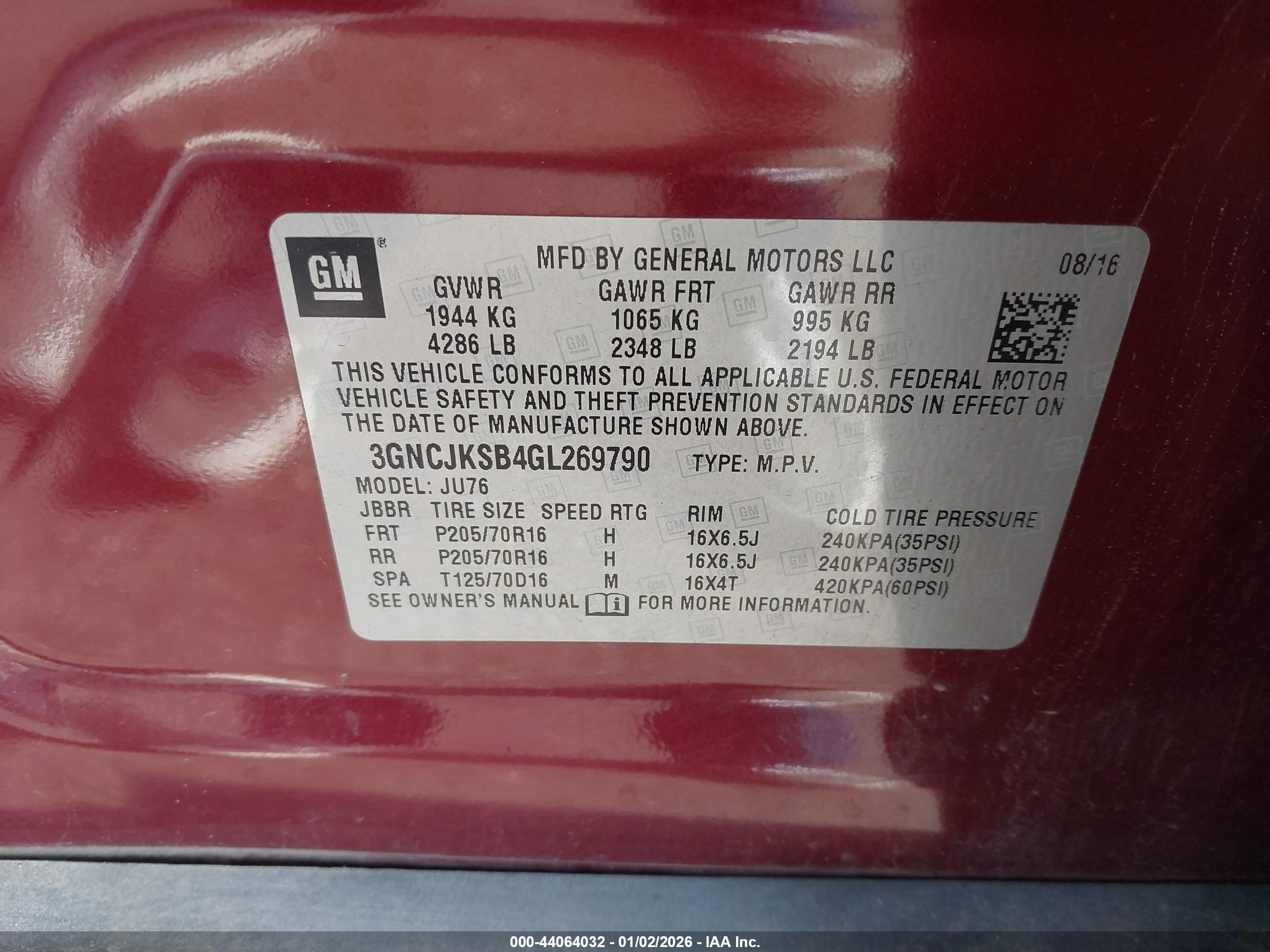 CHEVROLET TRAX image 9