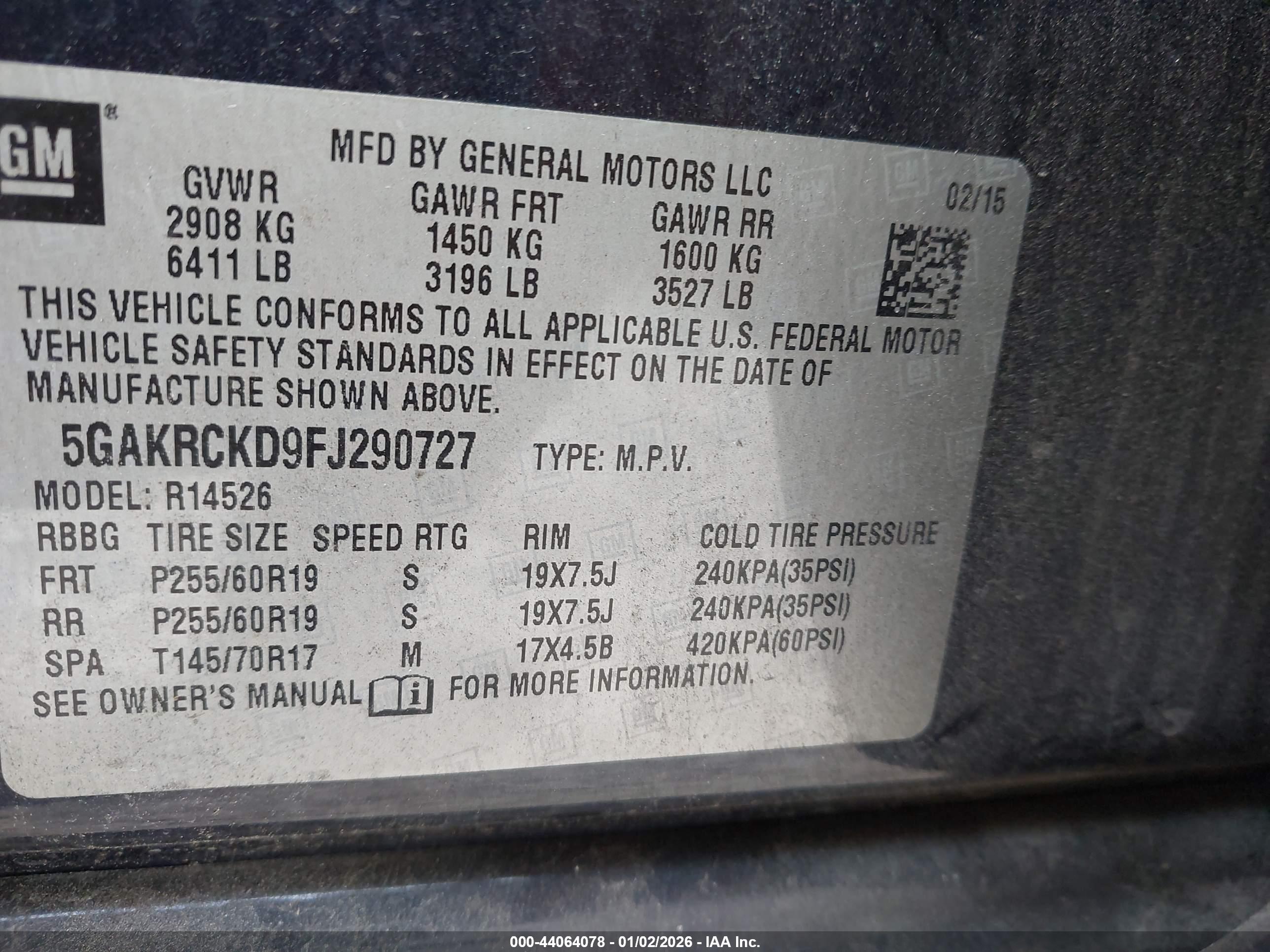 BUICK ENCLAVE image 9