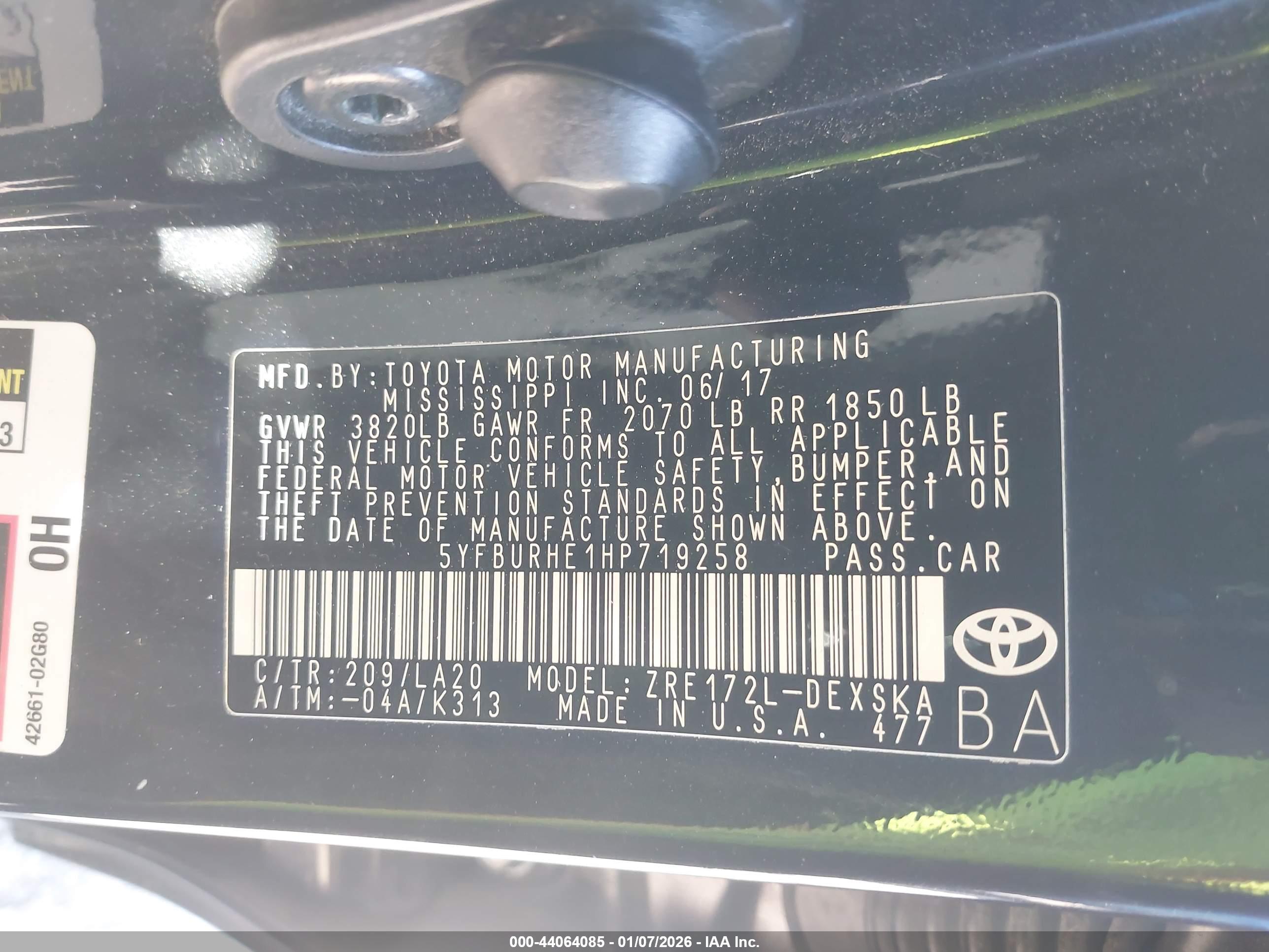 TOYOTA COROLLA image 9