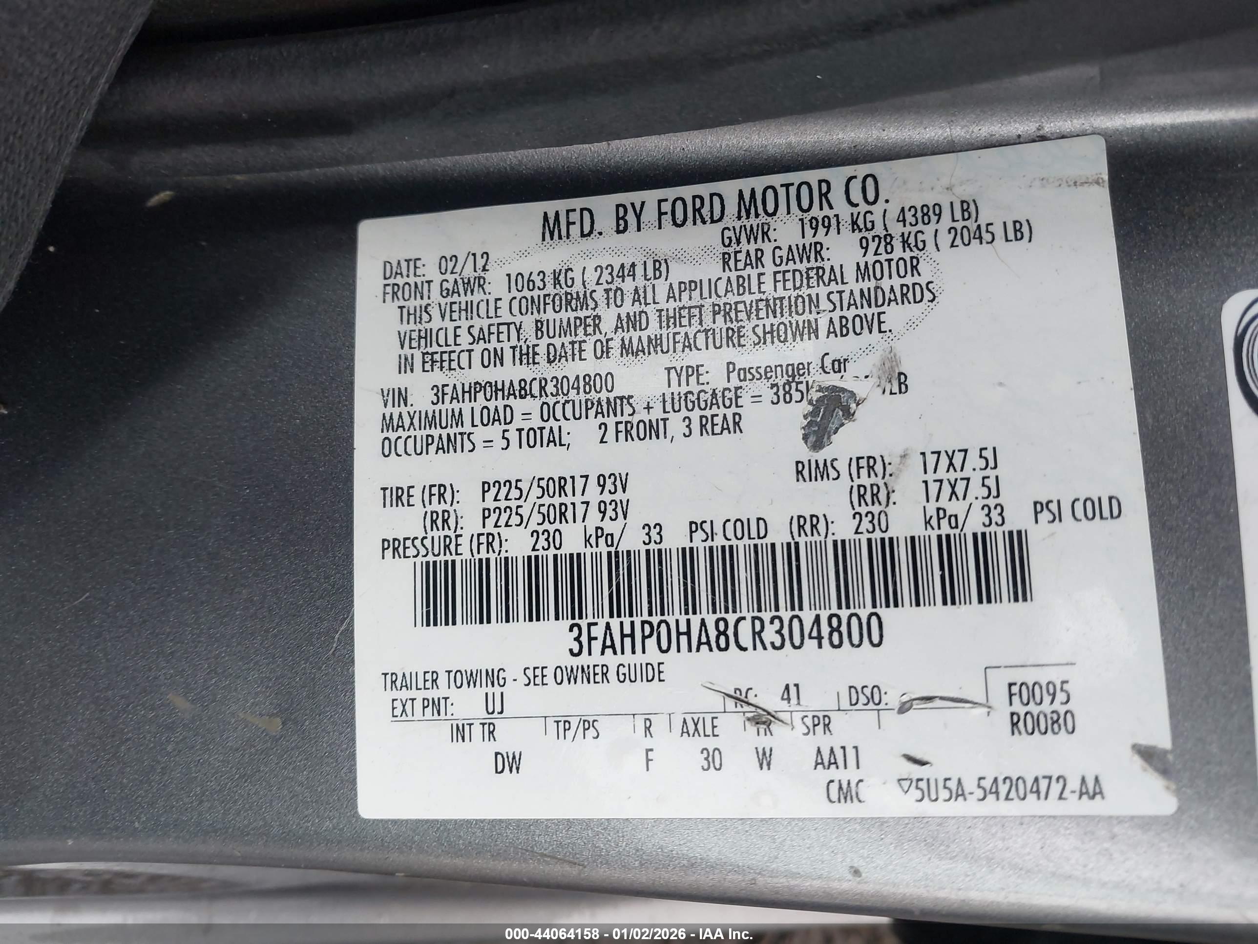 FORD FUSION image 9