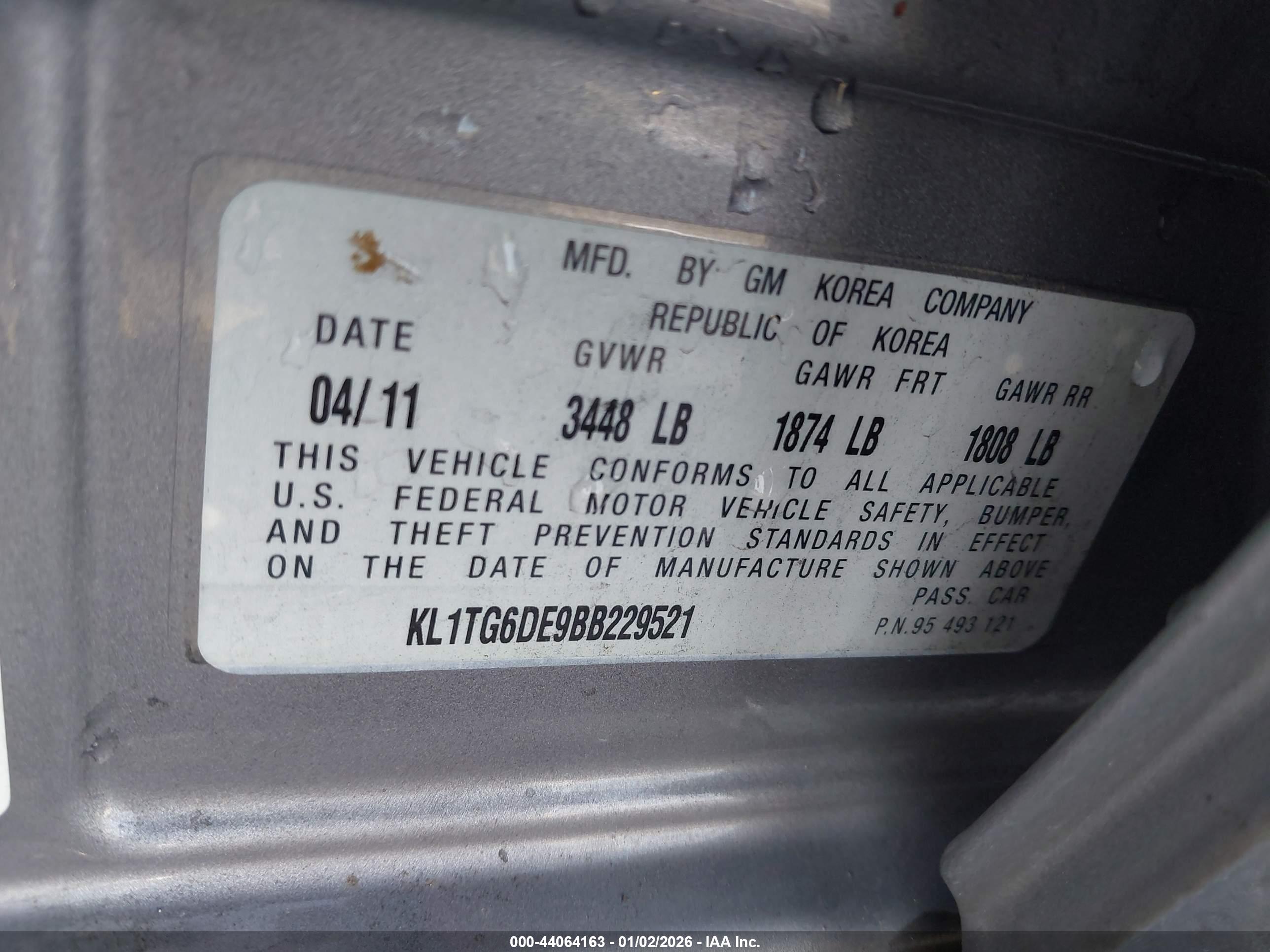 CHEVROLET AVEO image 9