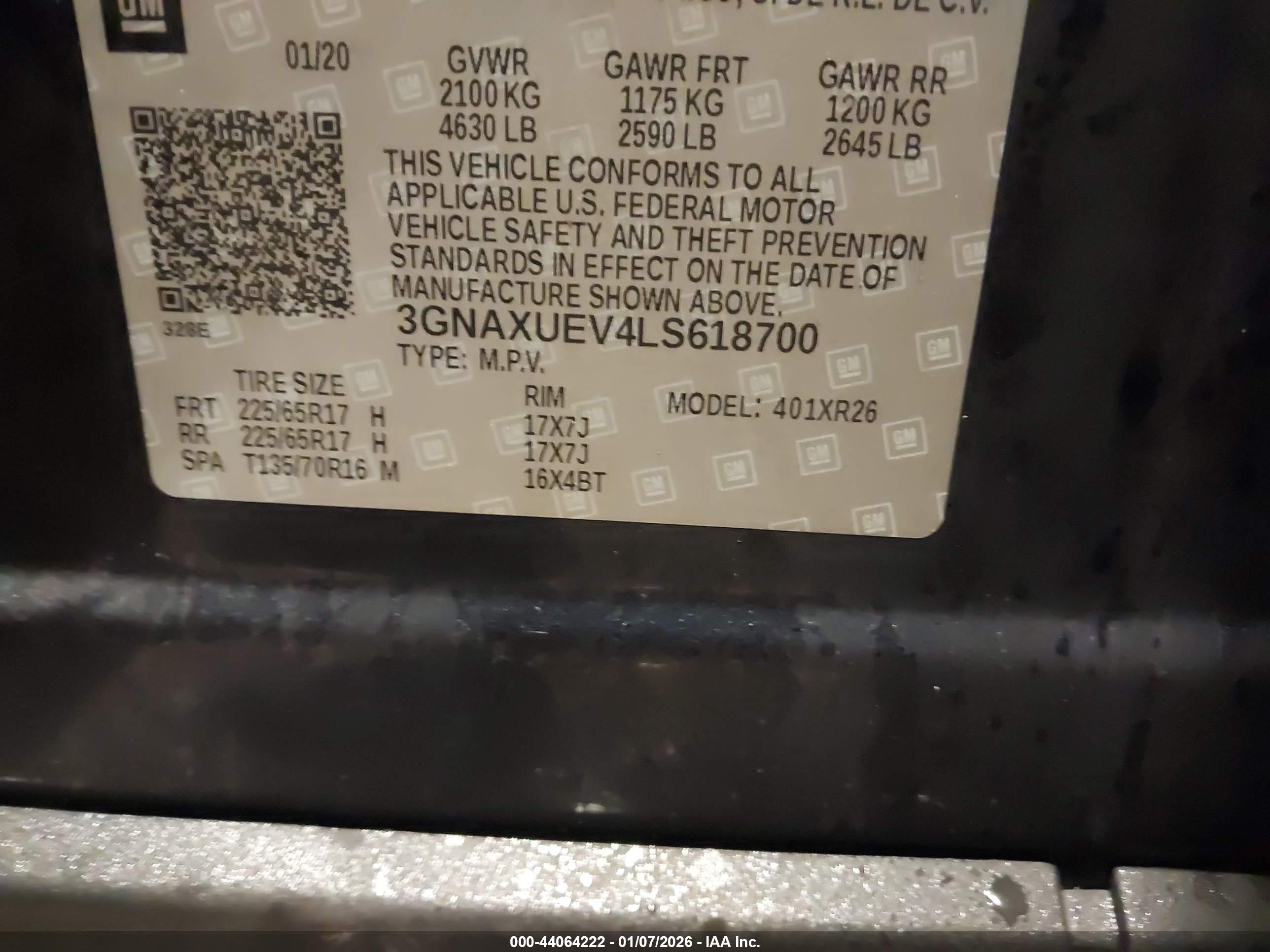 CHEVROLET EQUINOX image 9