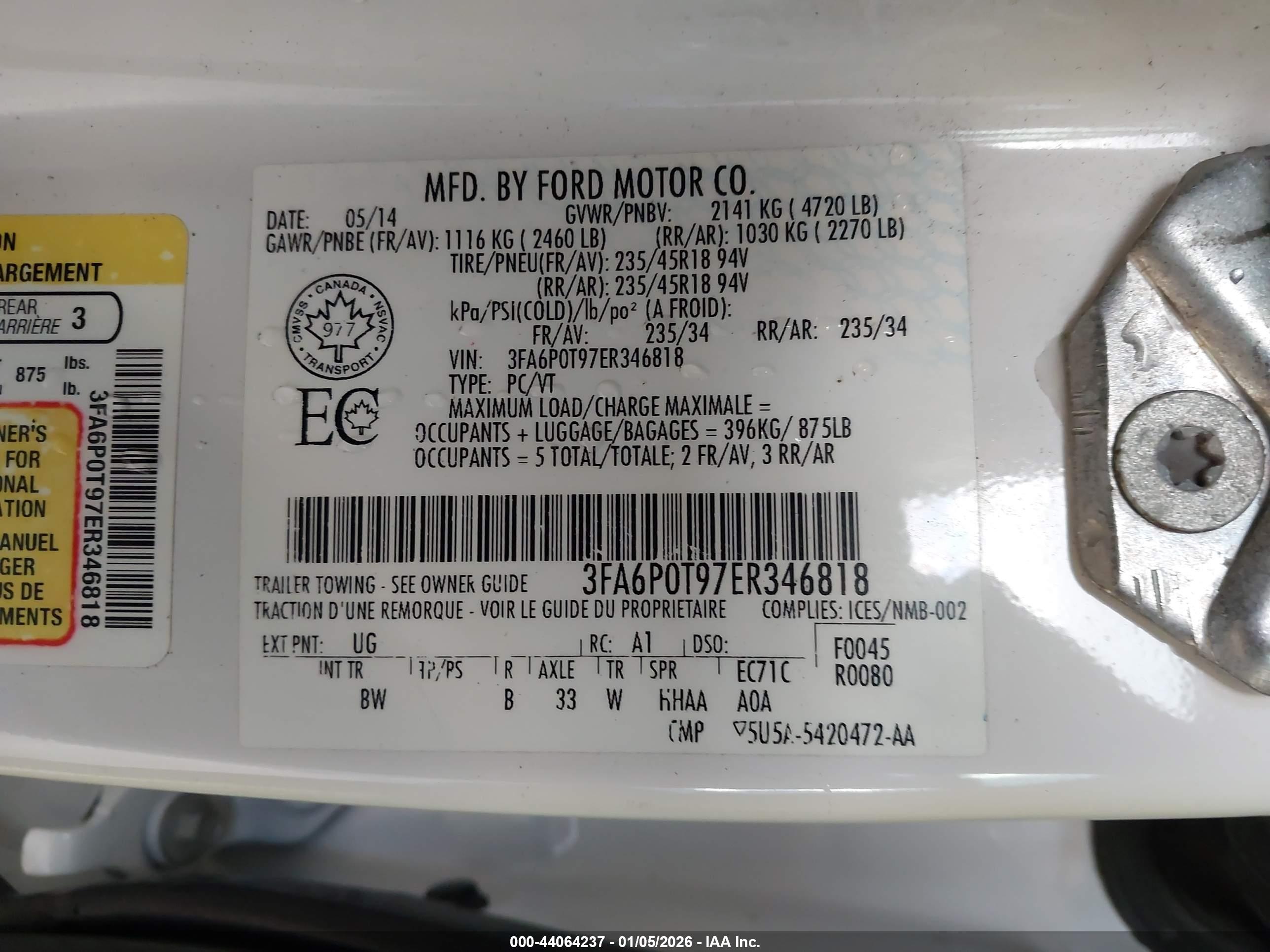 FORD FUSION image 9