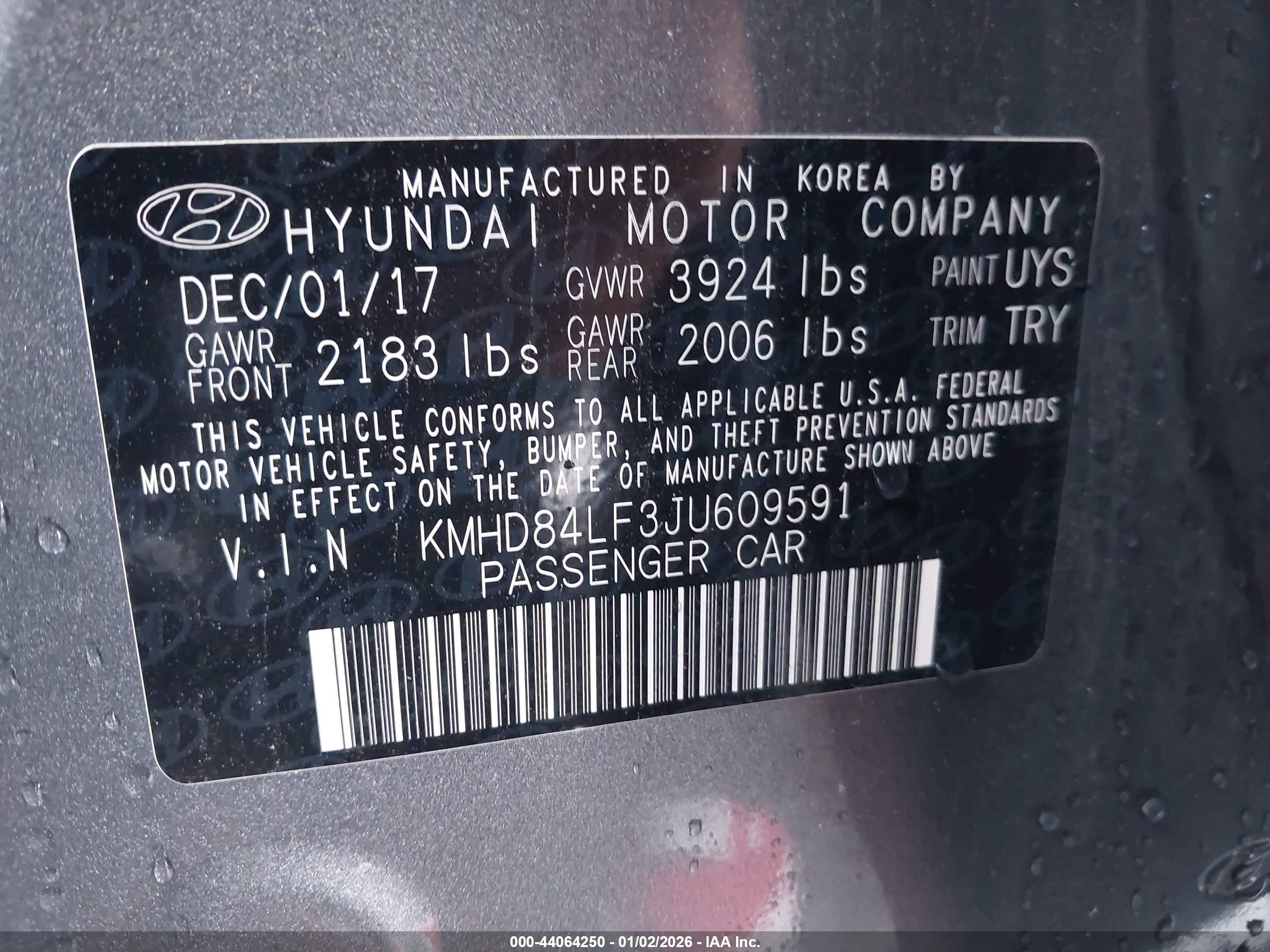 HYUNDAI ELANTRA image 9