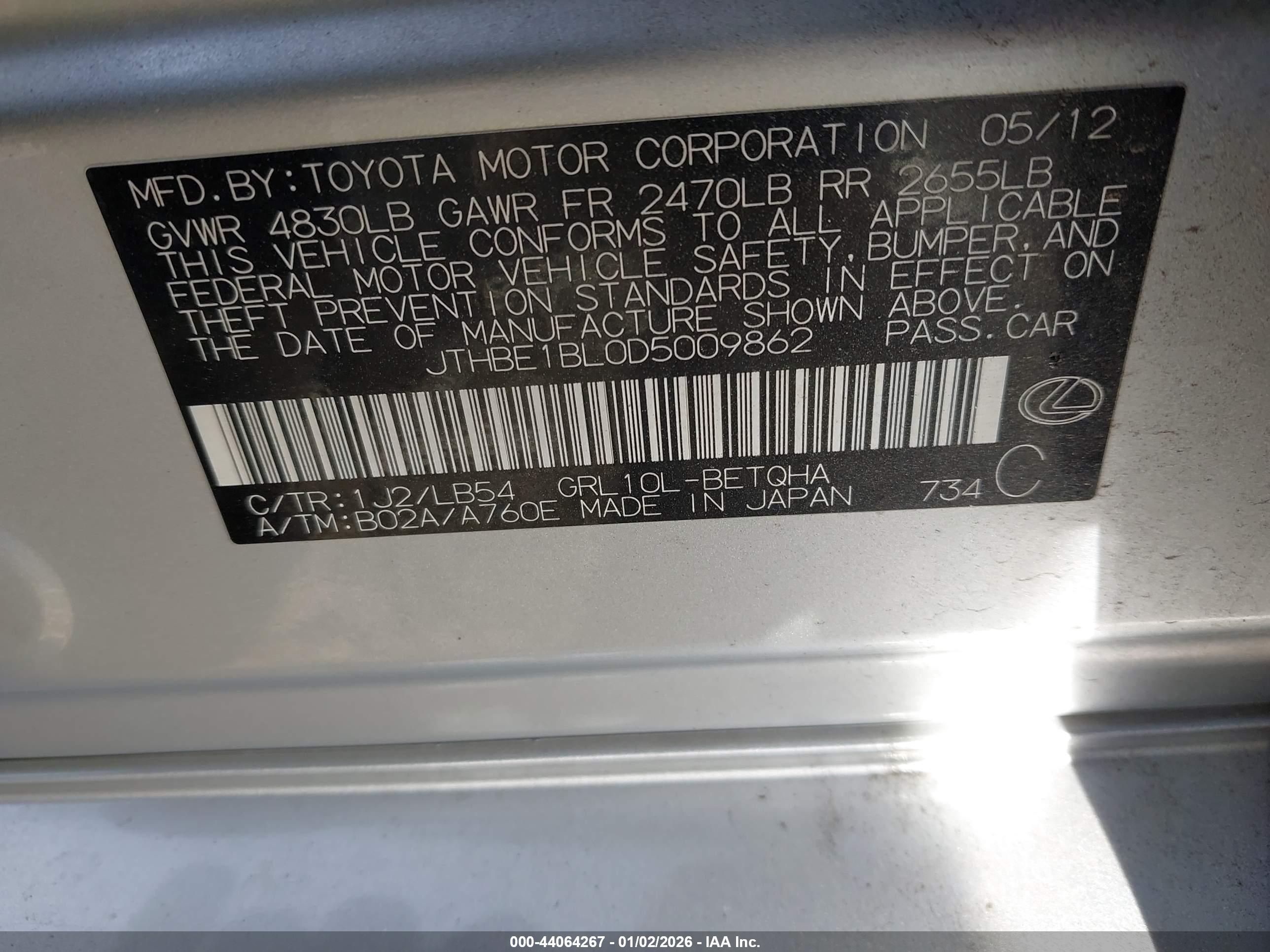 LEXUS GS image 9