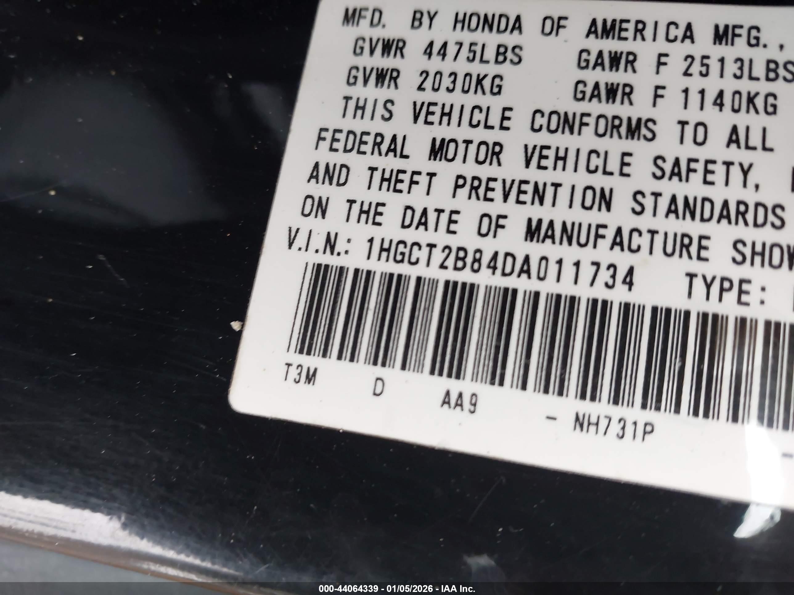 HONDA ACCORD image 9