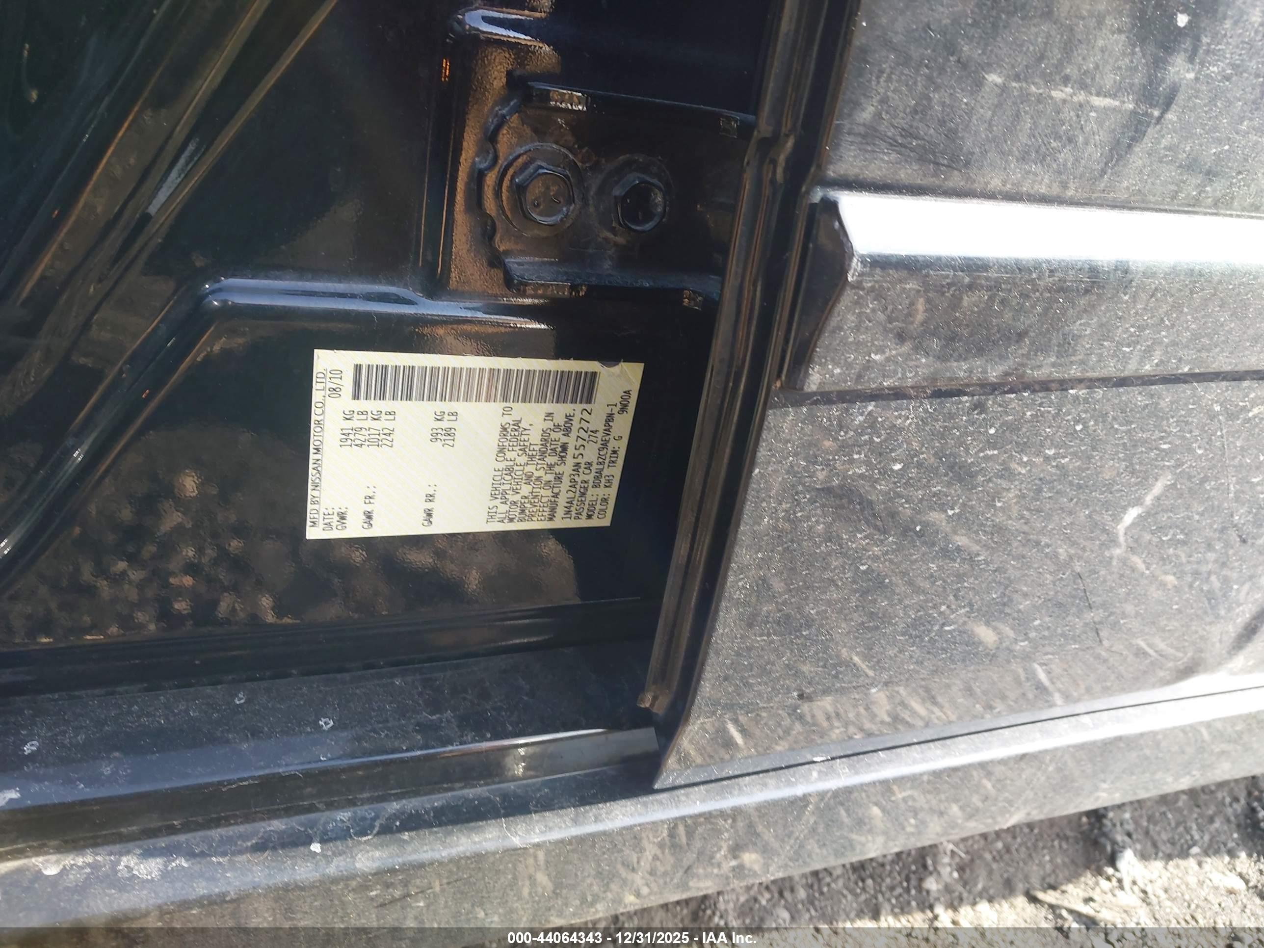 NISSAN ALTIMA image 9