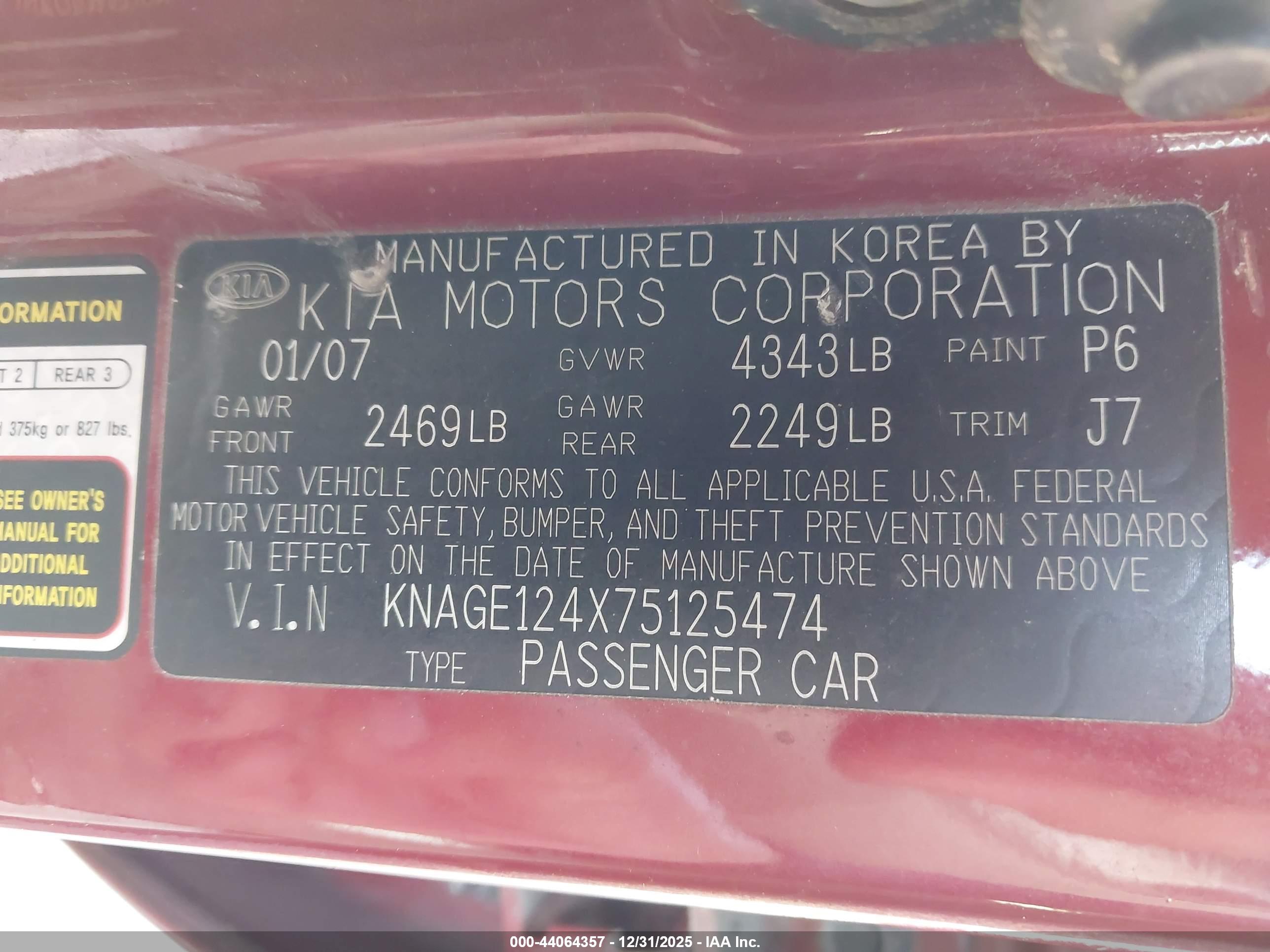KIA OPTIMA image 9
