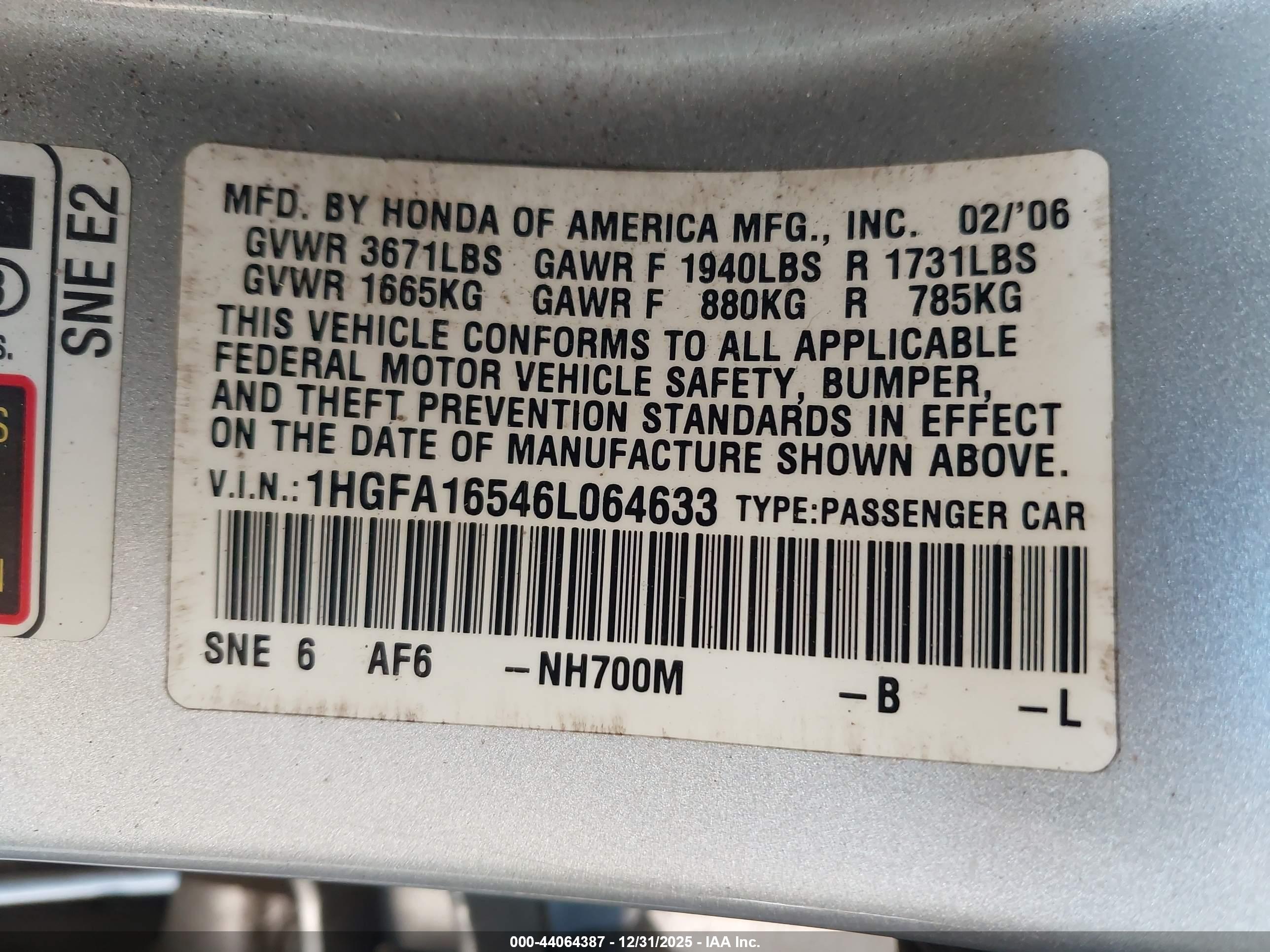 HONDA CIVIC image 9