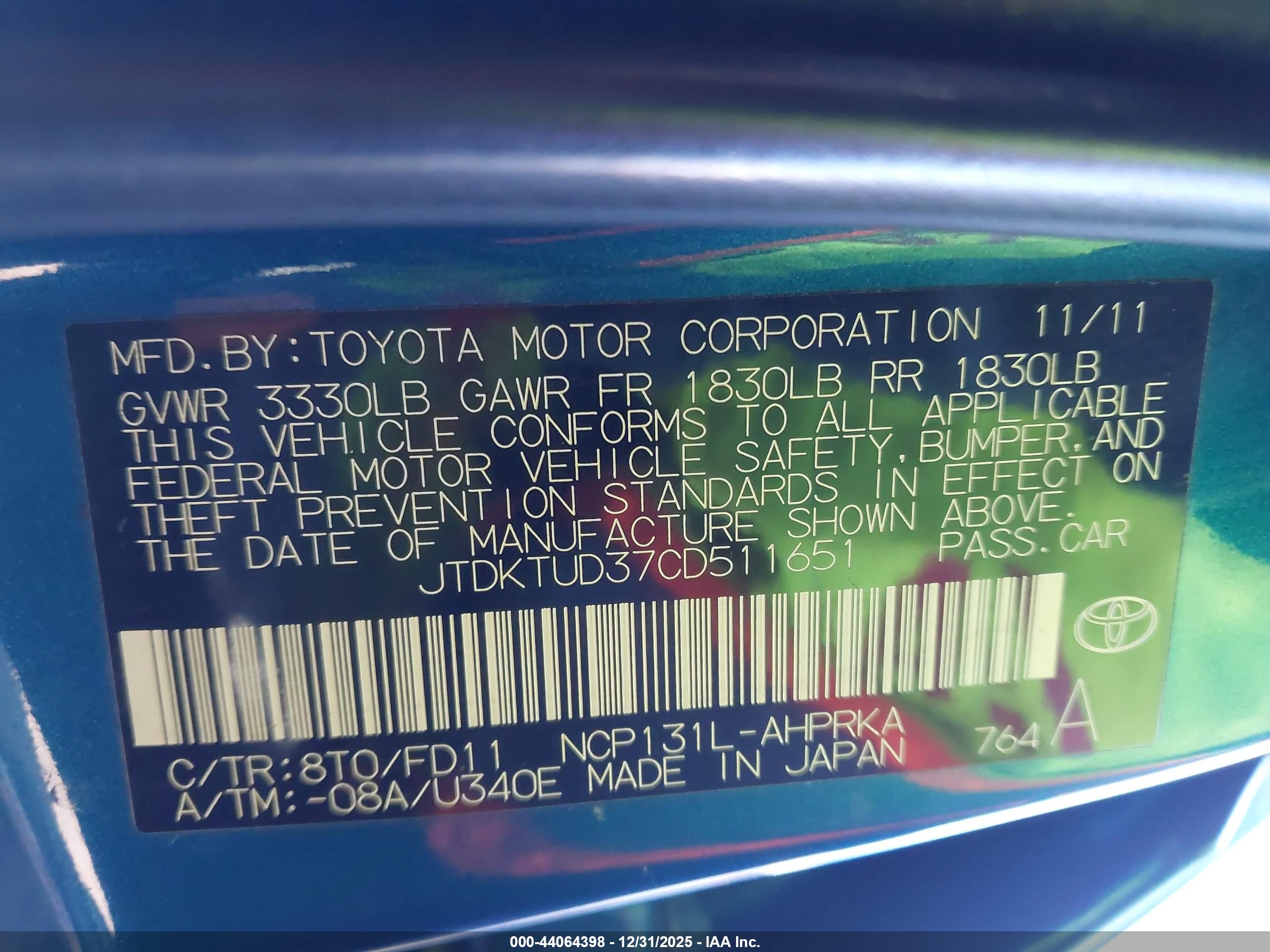 TOYOTA YARIS image 9