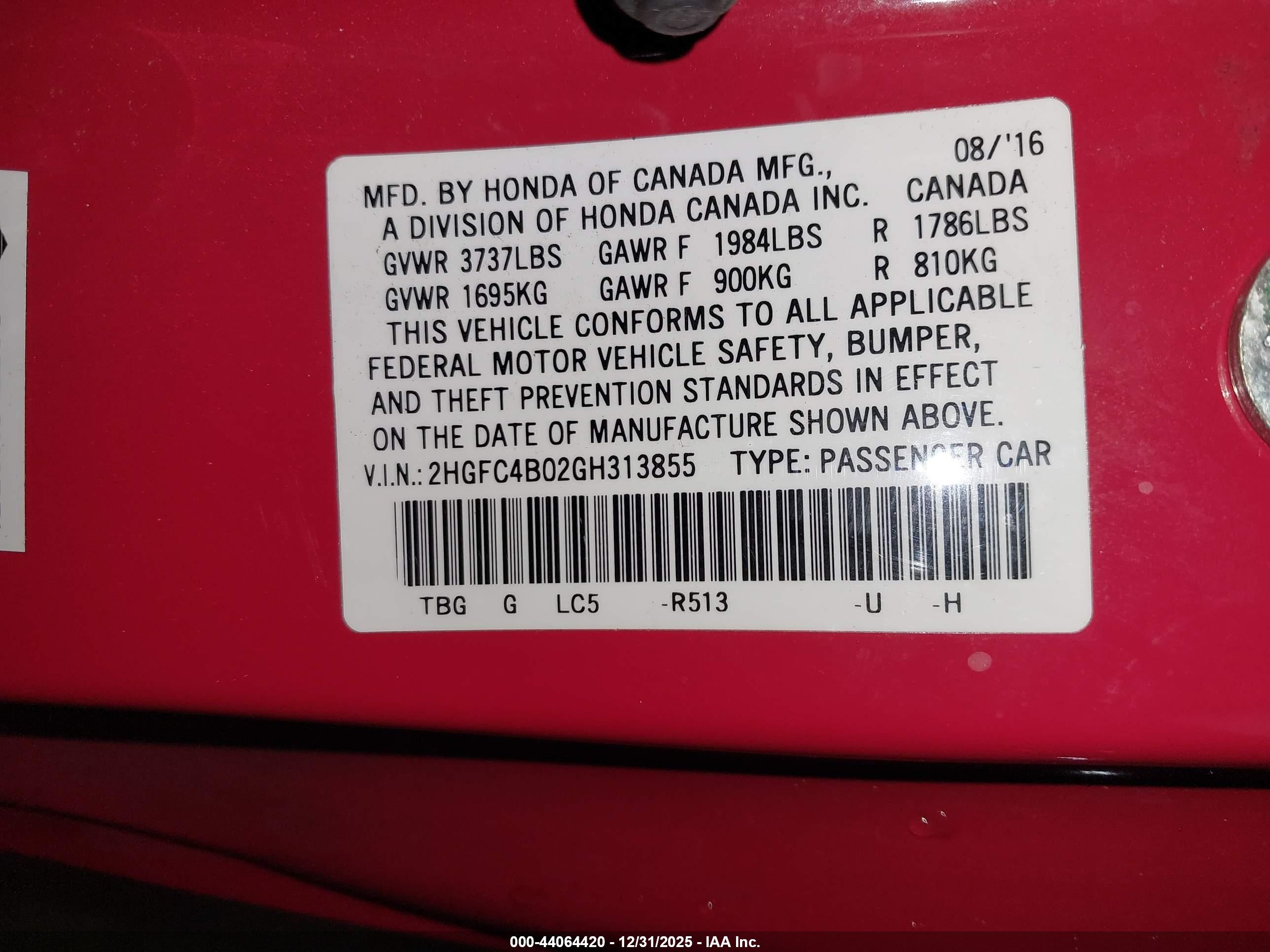 HONDA CIVIC image 9