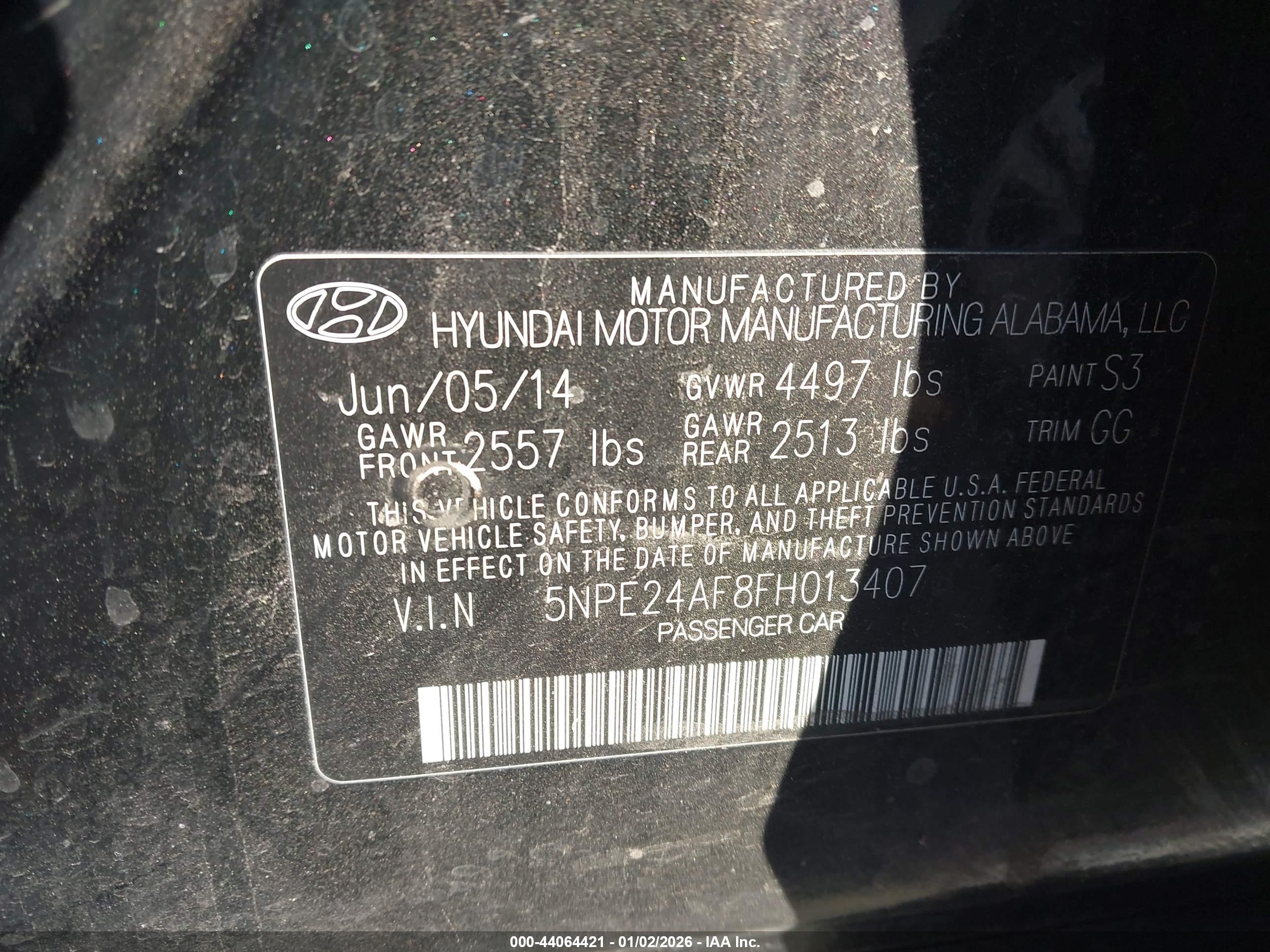 HYUNDAI SONATA image 9