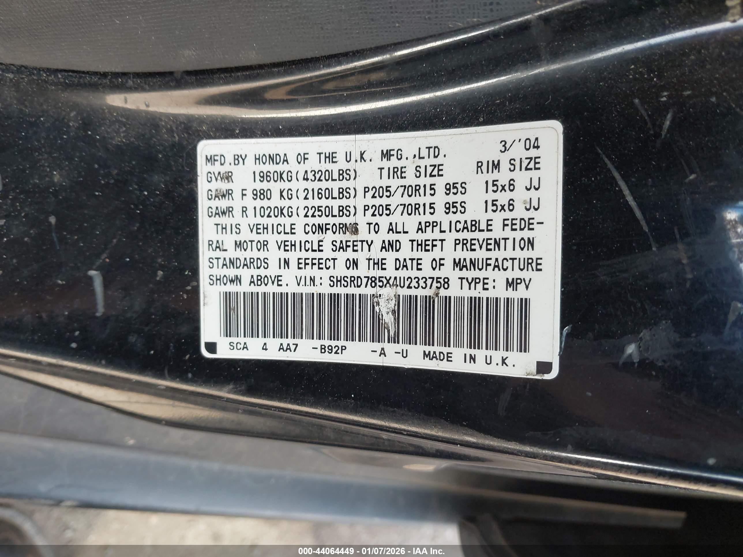 HONDA CR-V image 9