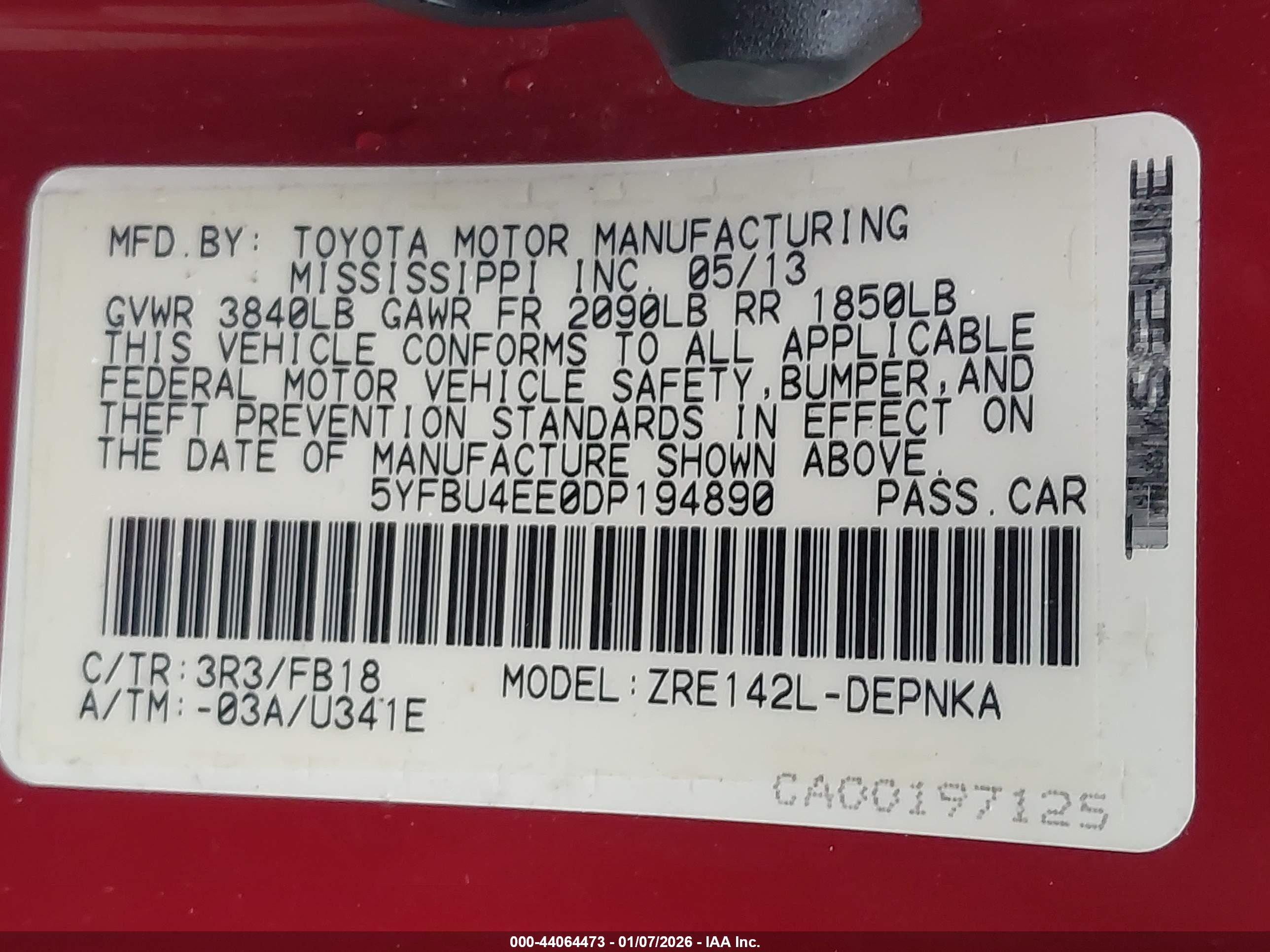 TOYOTA COROLLA image 9