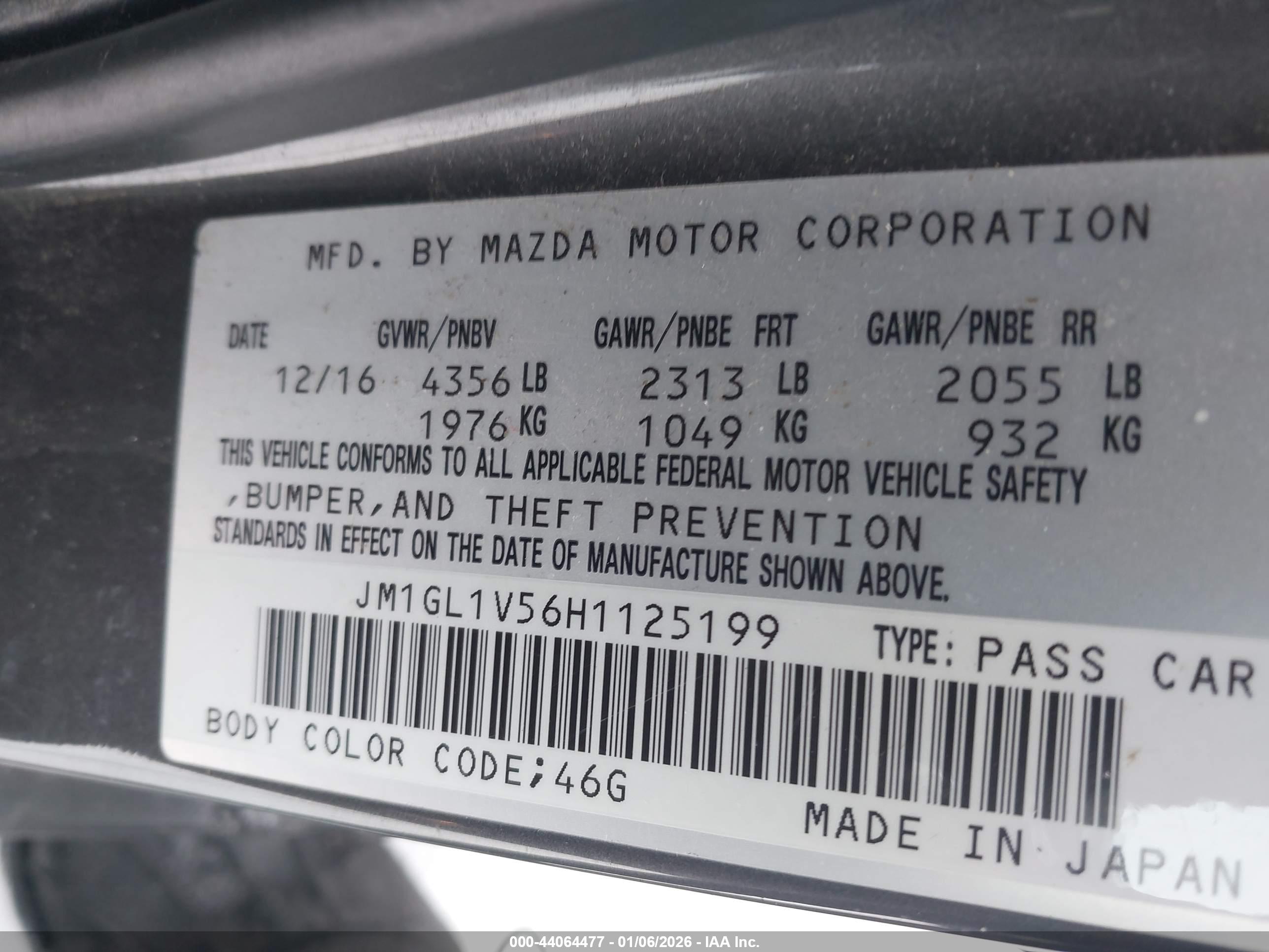 MAZDA MAZDA6 image 9