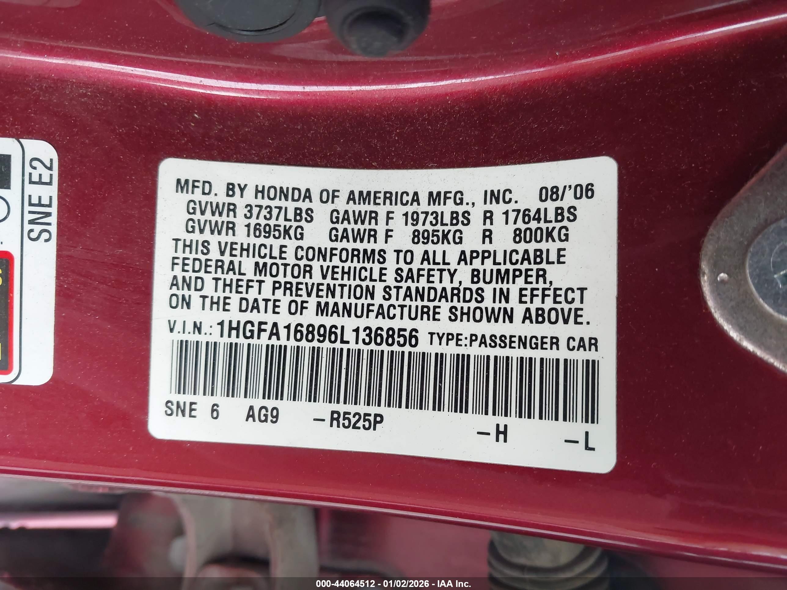 HONDA CIVIC image 9