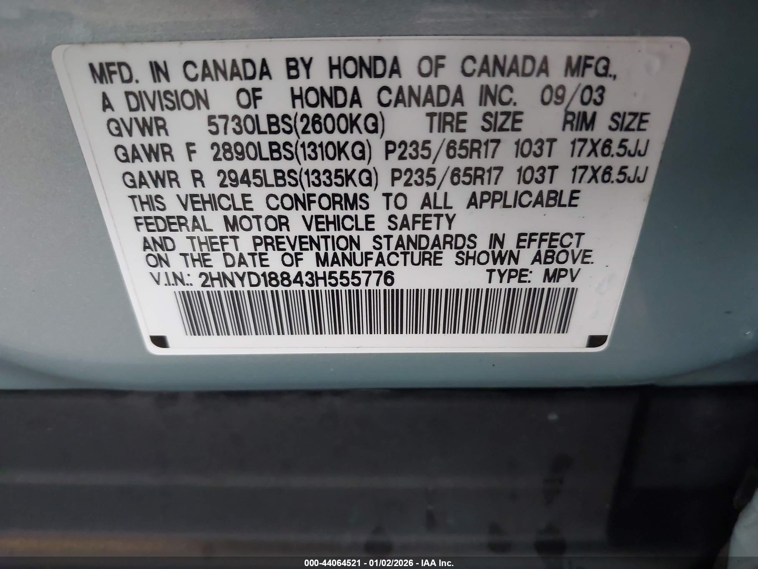 ACURA MDX image 9