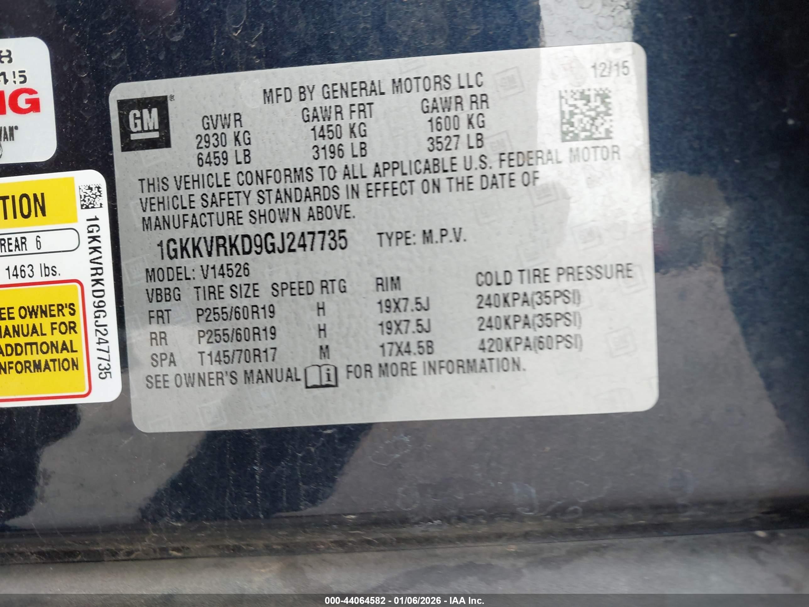 GMC ACADIA image 9