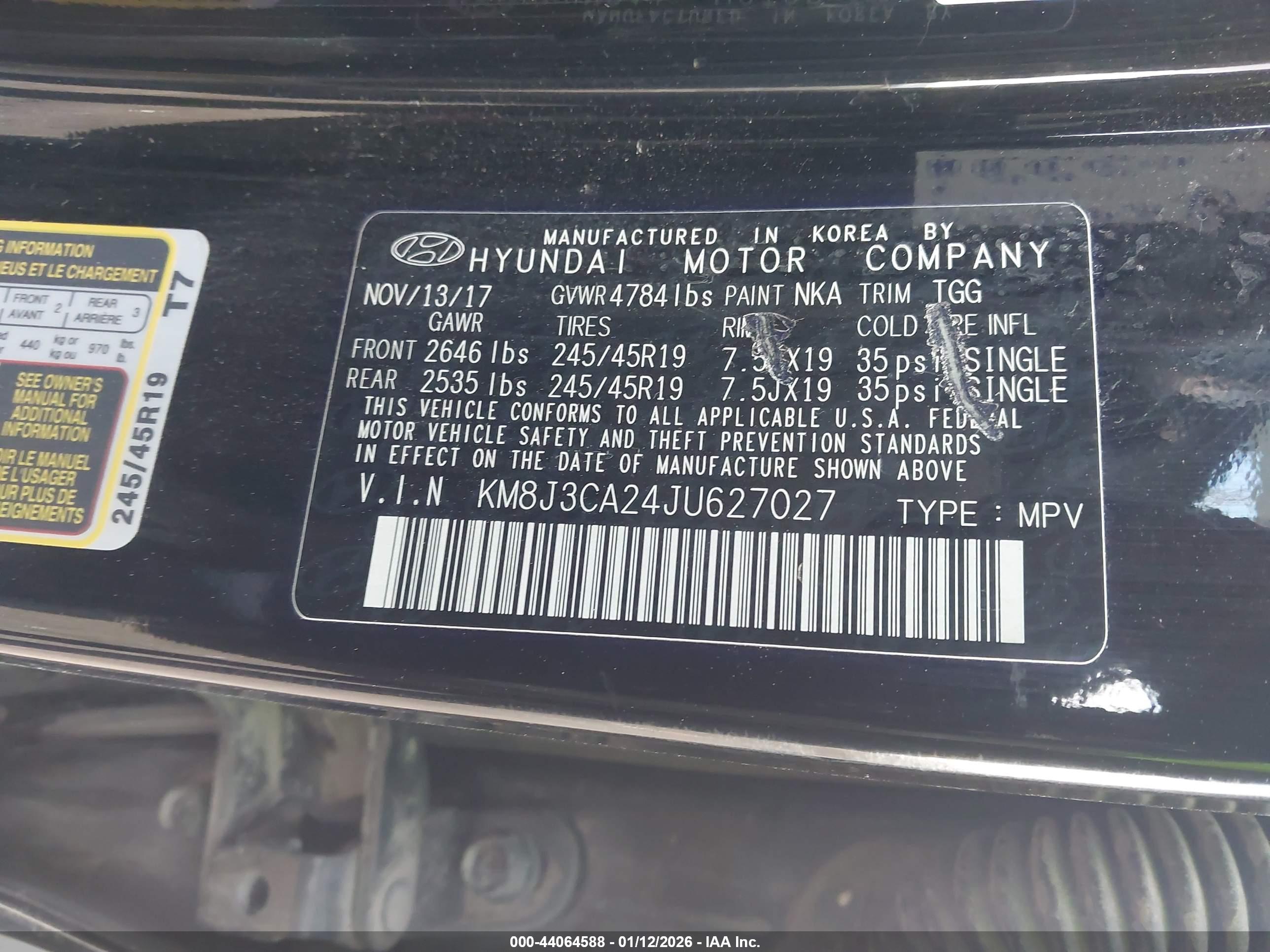HYUNDAI TUCSON image 9