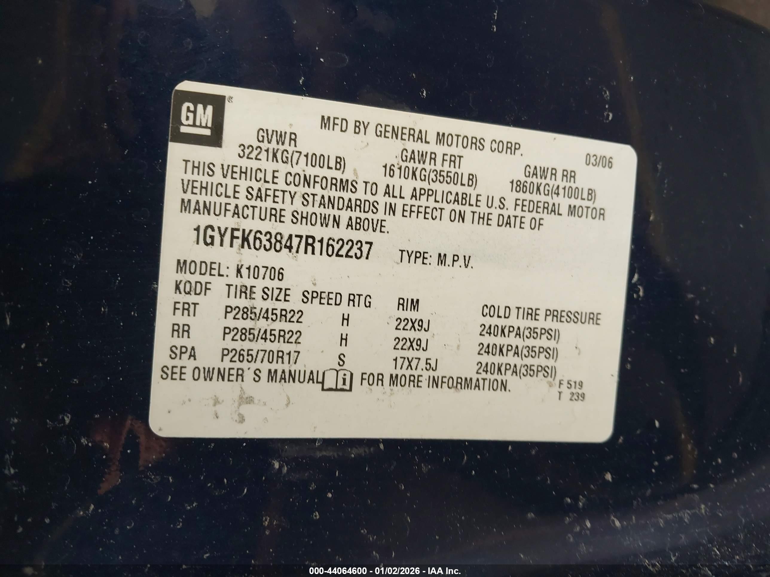 CADILLAC ESCALADE image 9