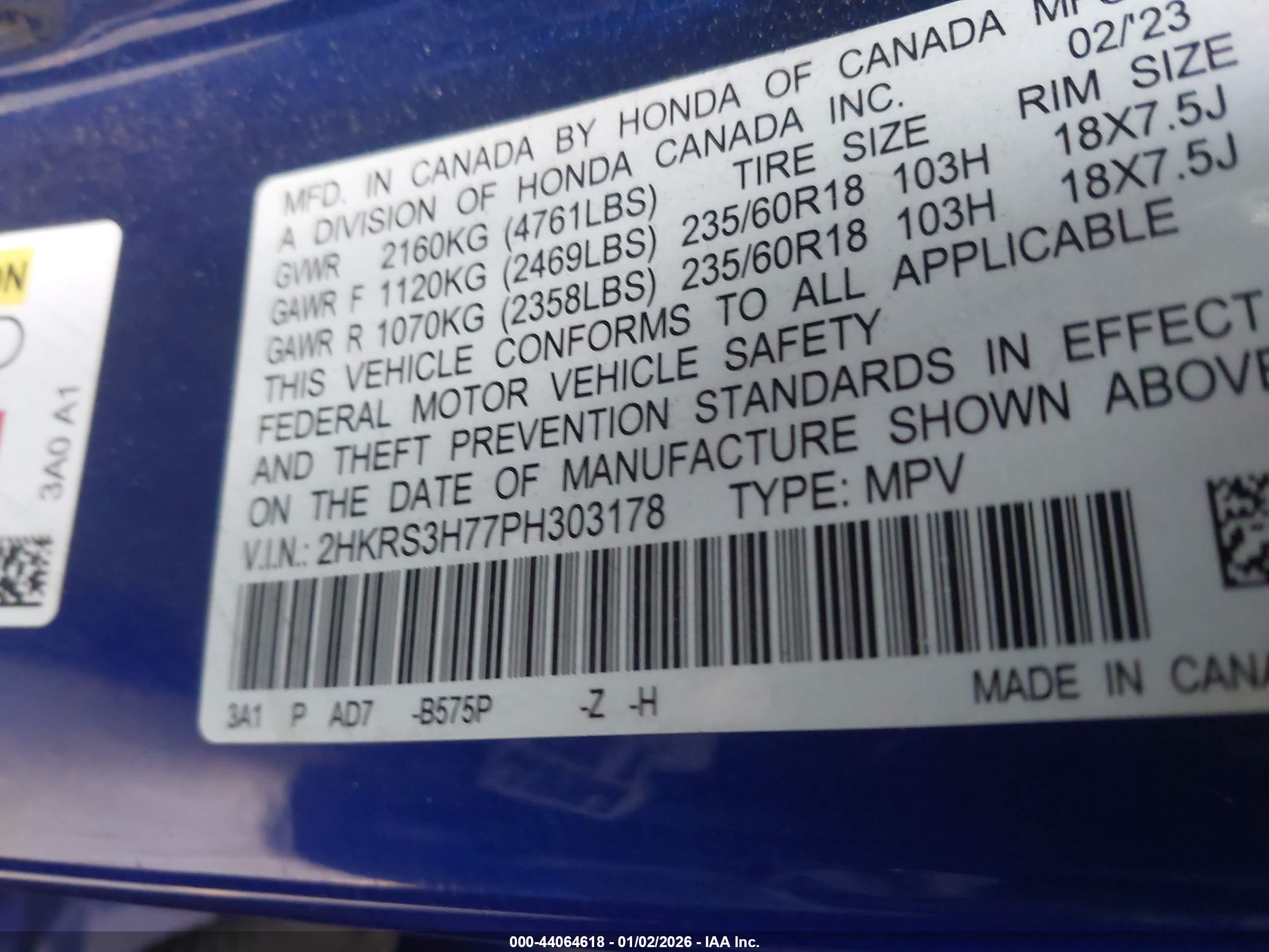 HONDA CR-V image 9