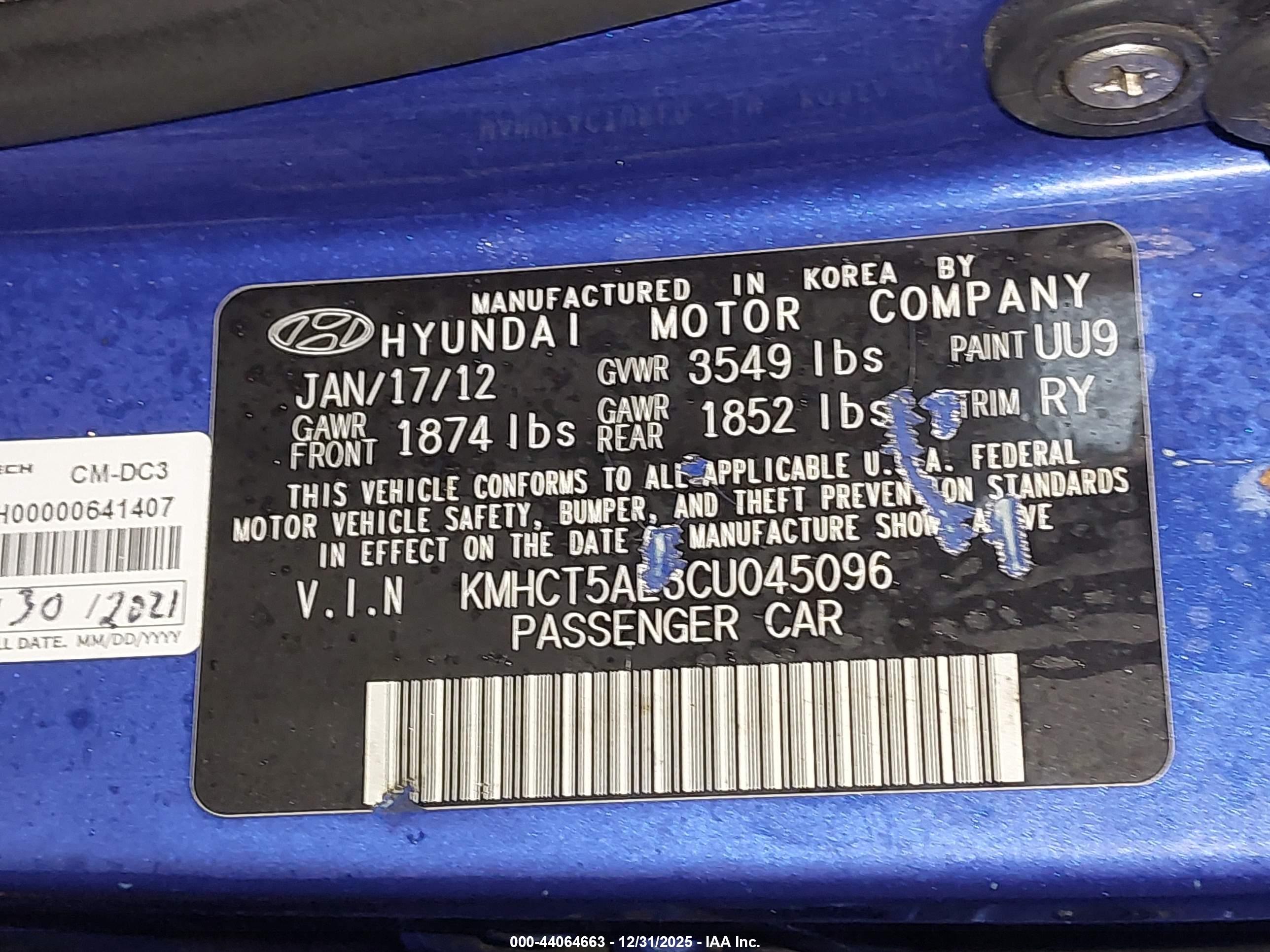 HYUNDAI ACCENT image 9