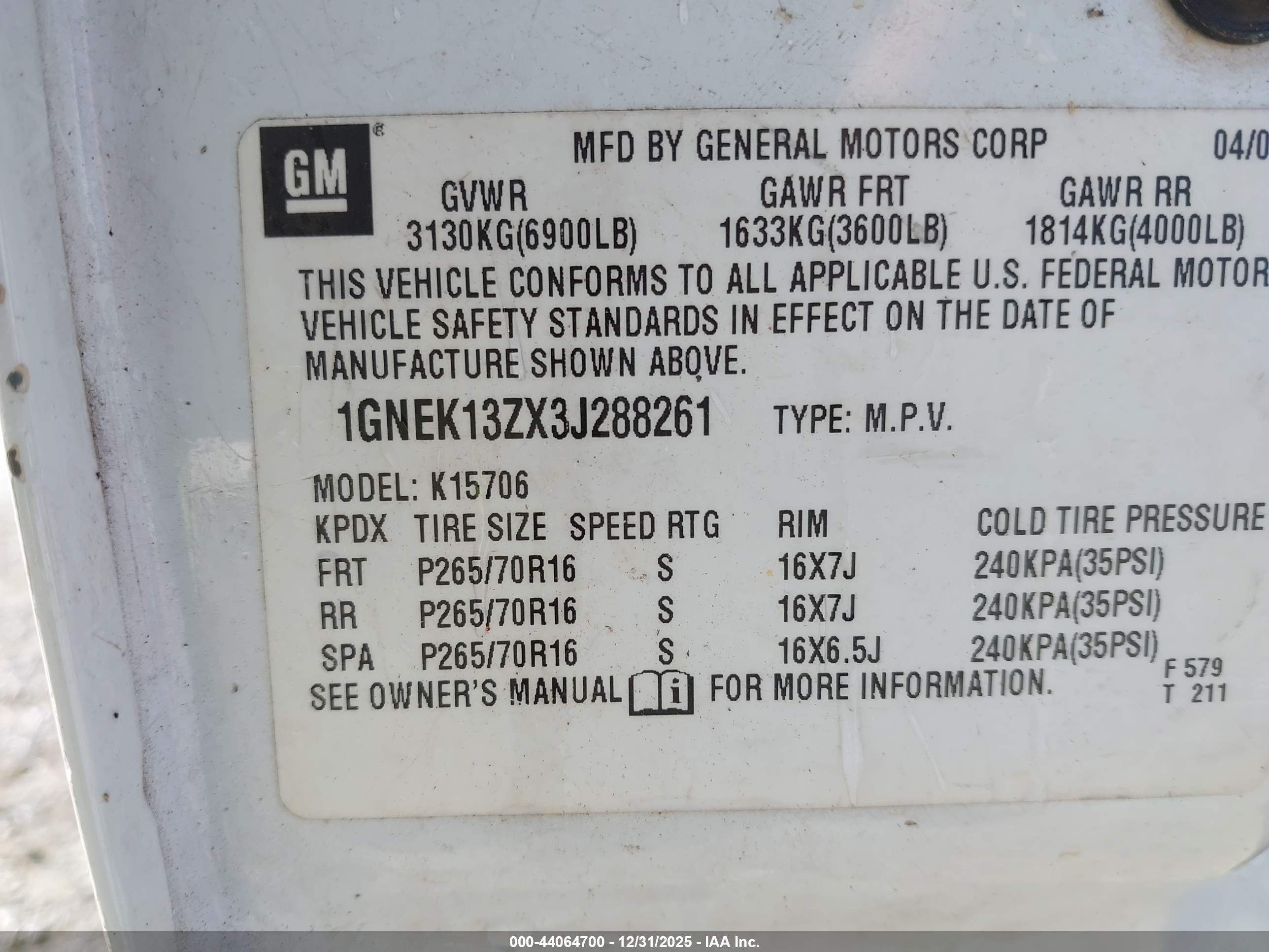 CHEVROLET TAHOE image 9