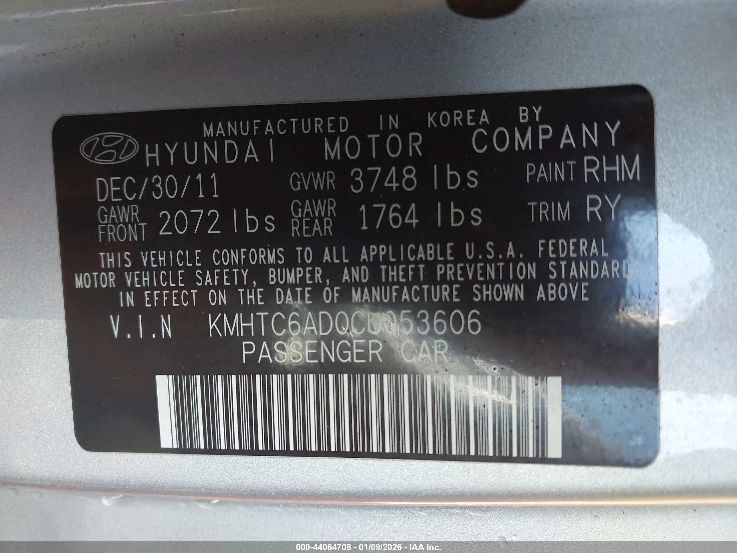 HYUNDAI VELOSTER image 9