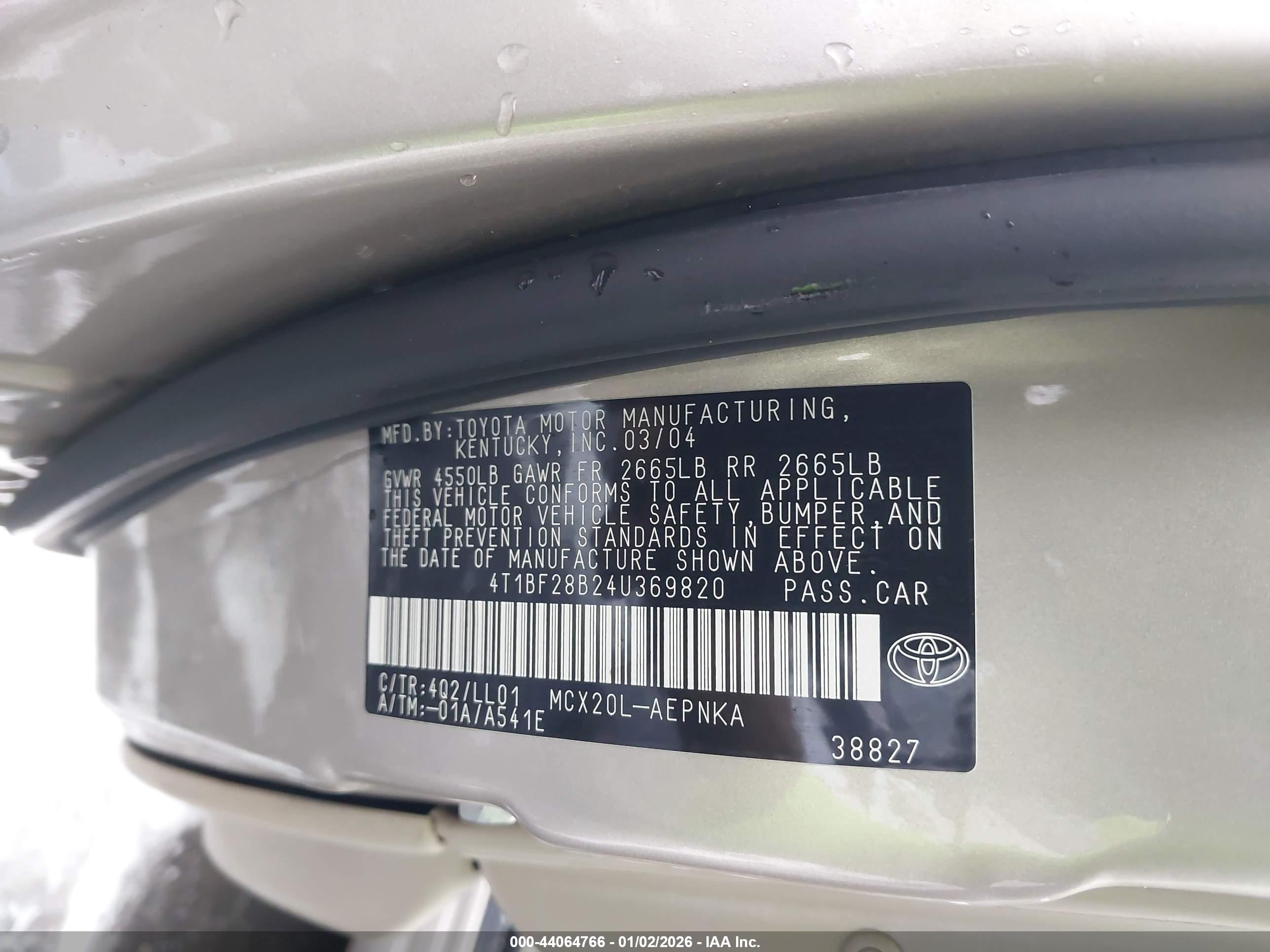 TOYOTA AVALON image 9