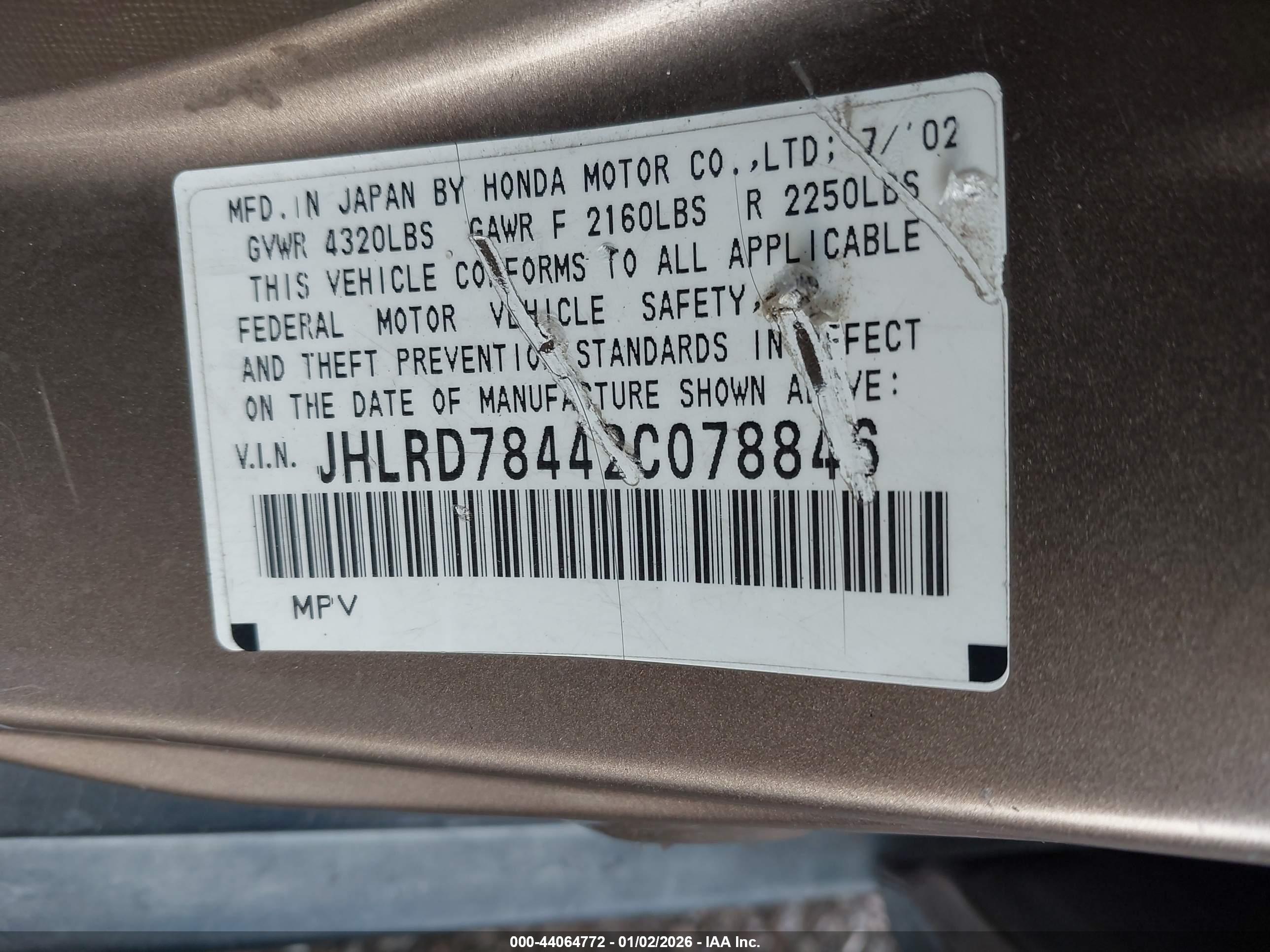 HONDA CR-V image 9