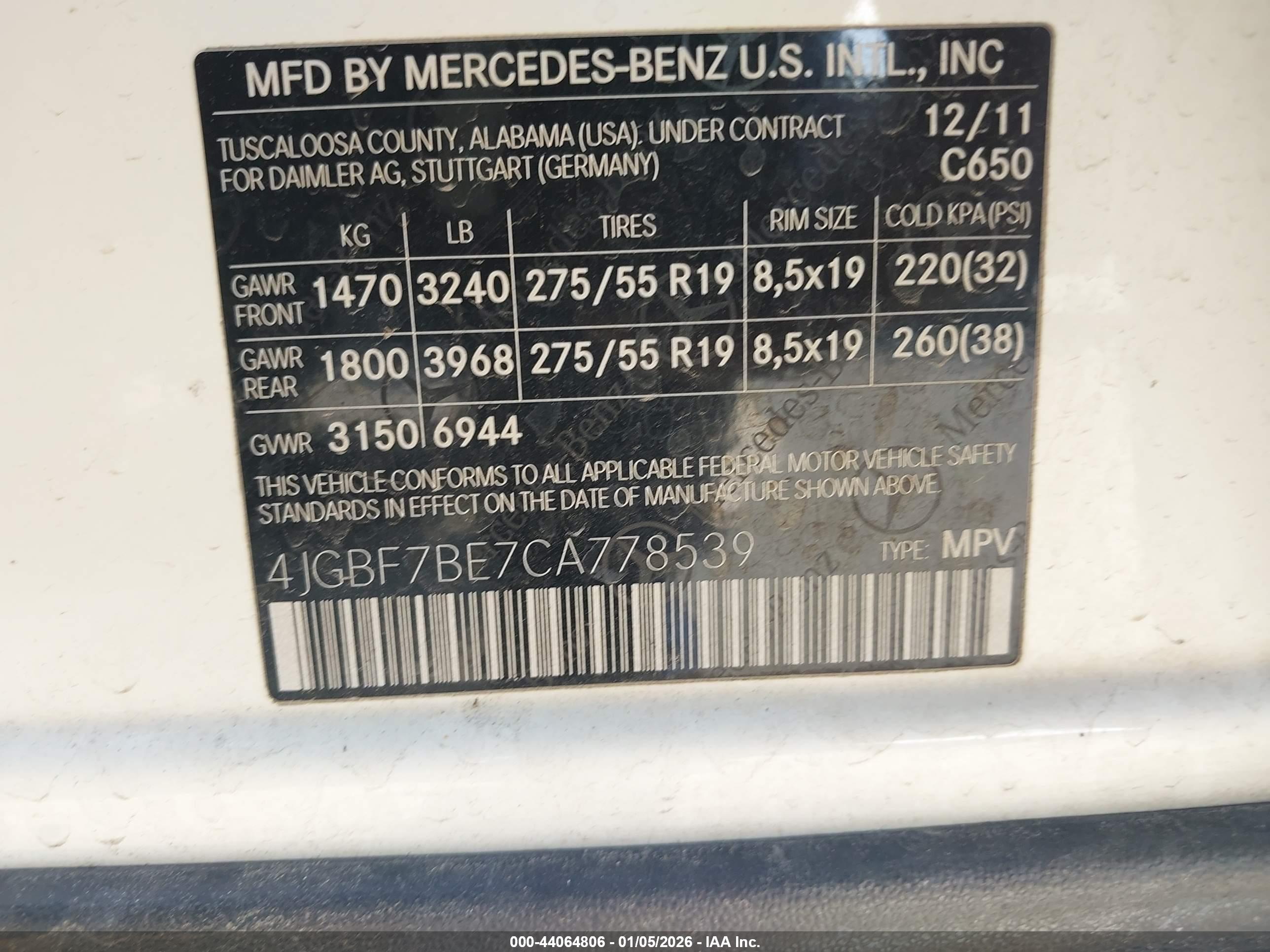 MERCEDES-BENZ GL image 9